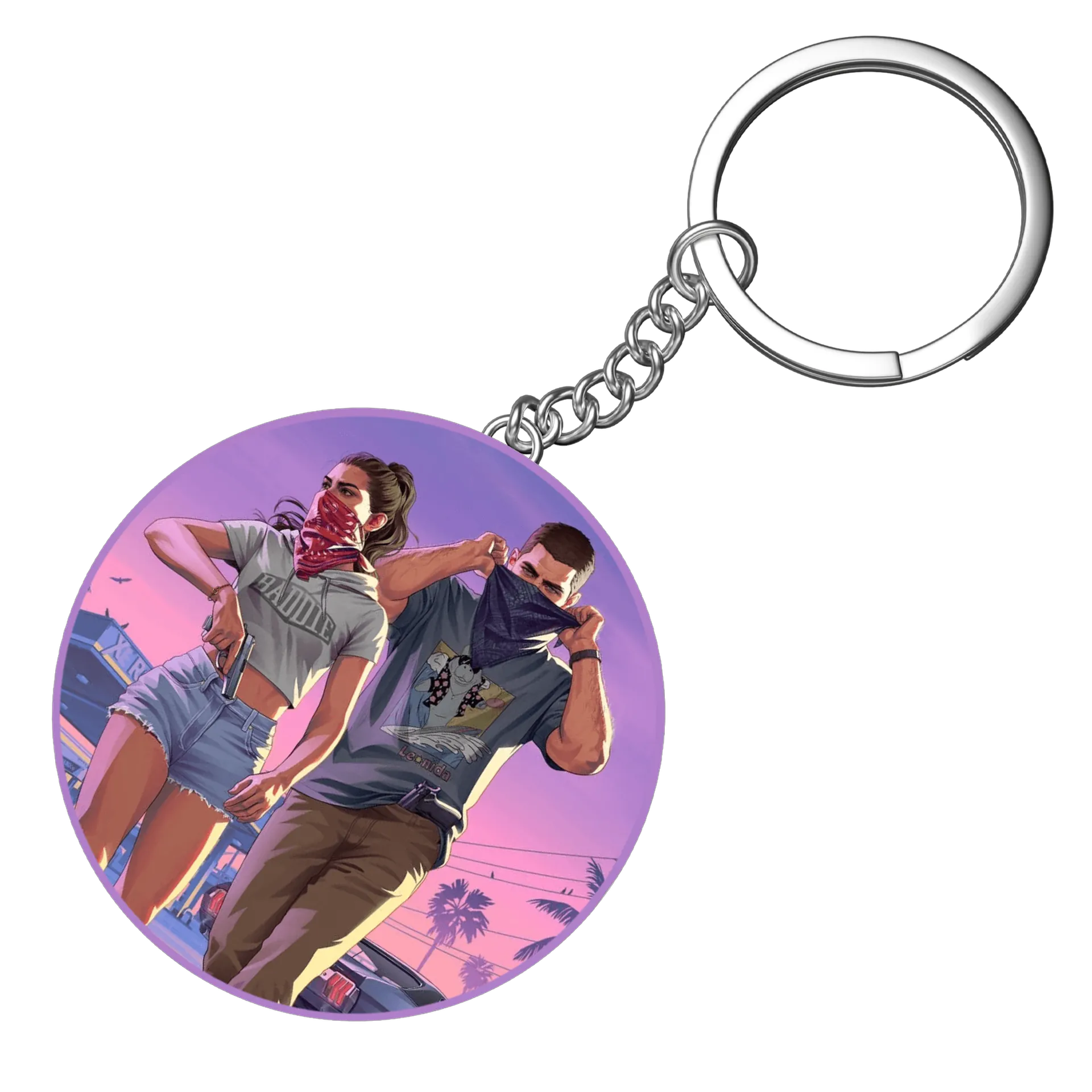 Chaveiro personalizado DO GTA VI de VINNY KBULOSO OFICIAL — imagem 3 de 3