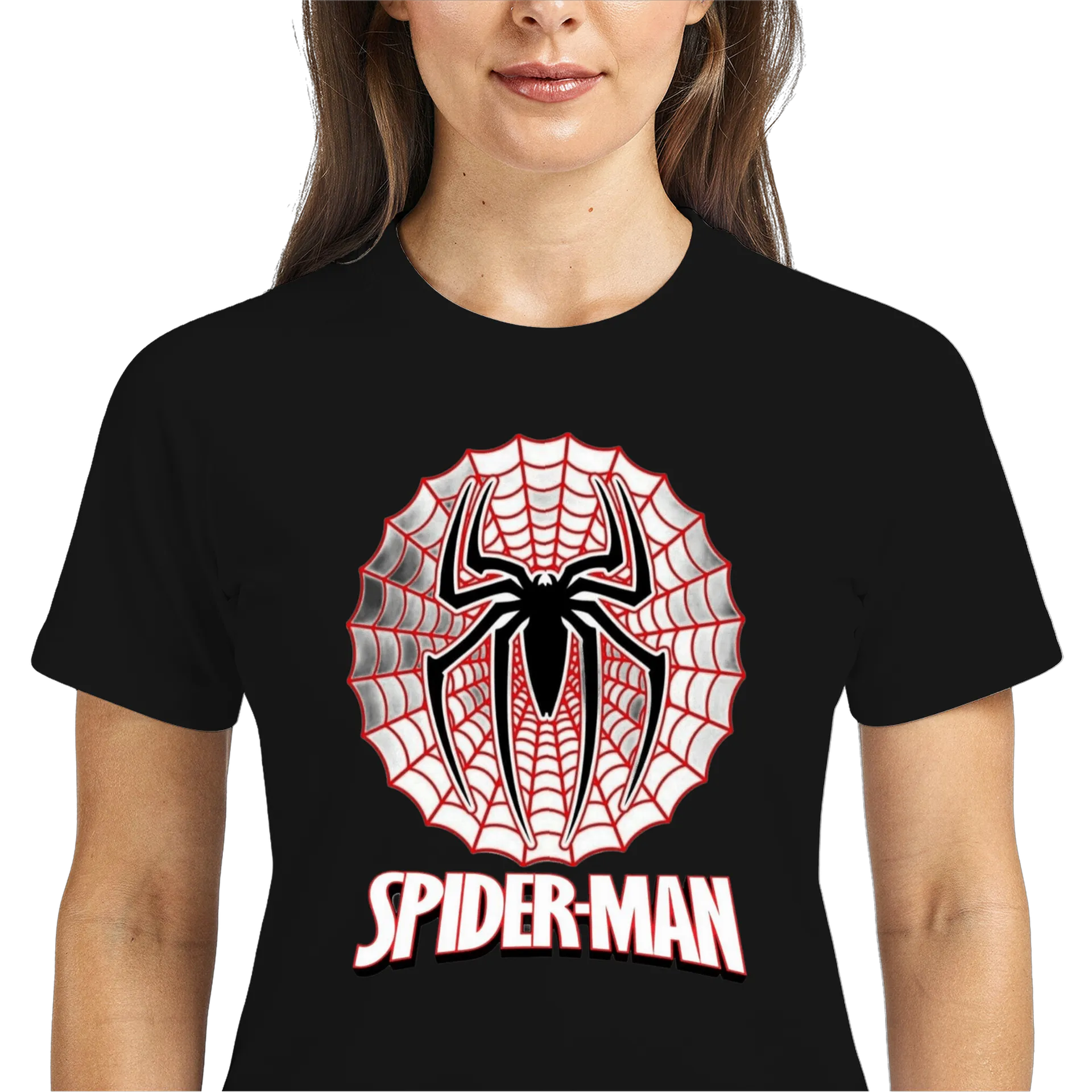 Camiseta Dry Fit Aranha Teia Estampa Personalizada 100% - Imagem 3