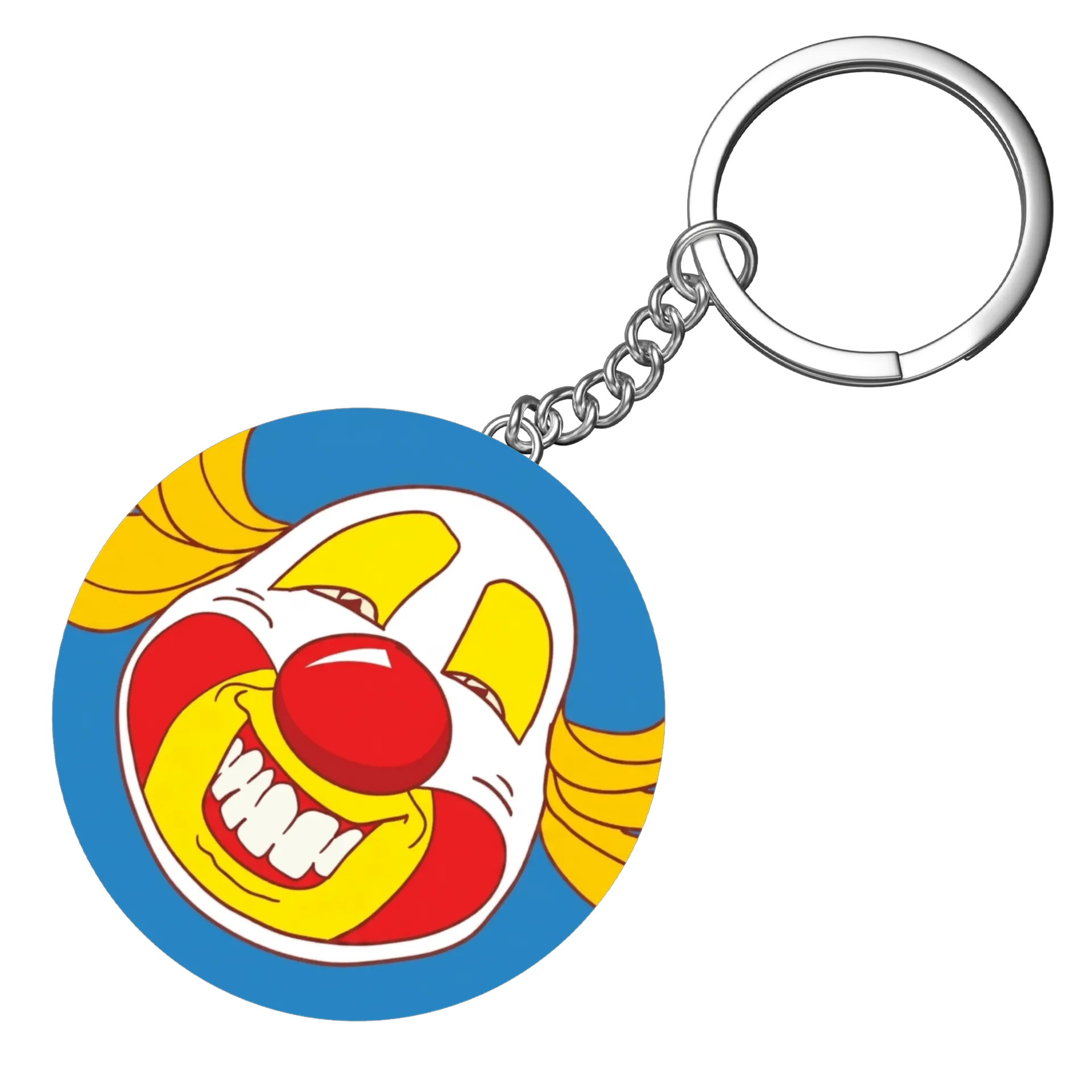 Chaveiro MDF Siga Sempre Sorrindo 5x5cm - Imagem 4