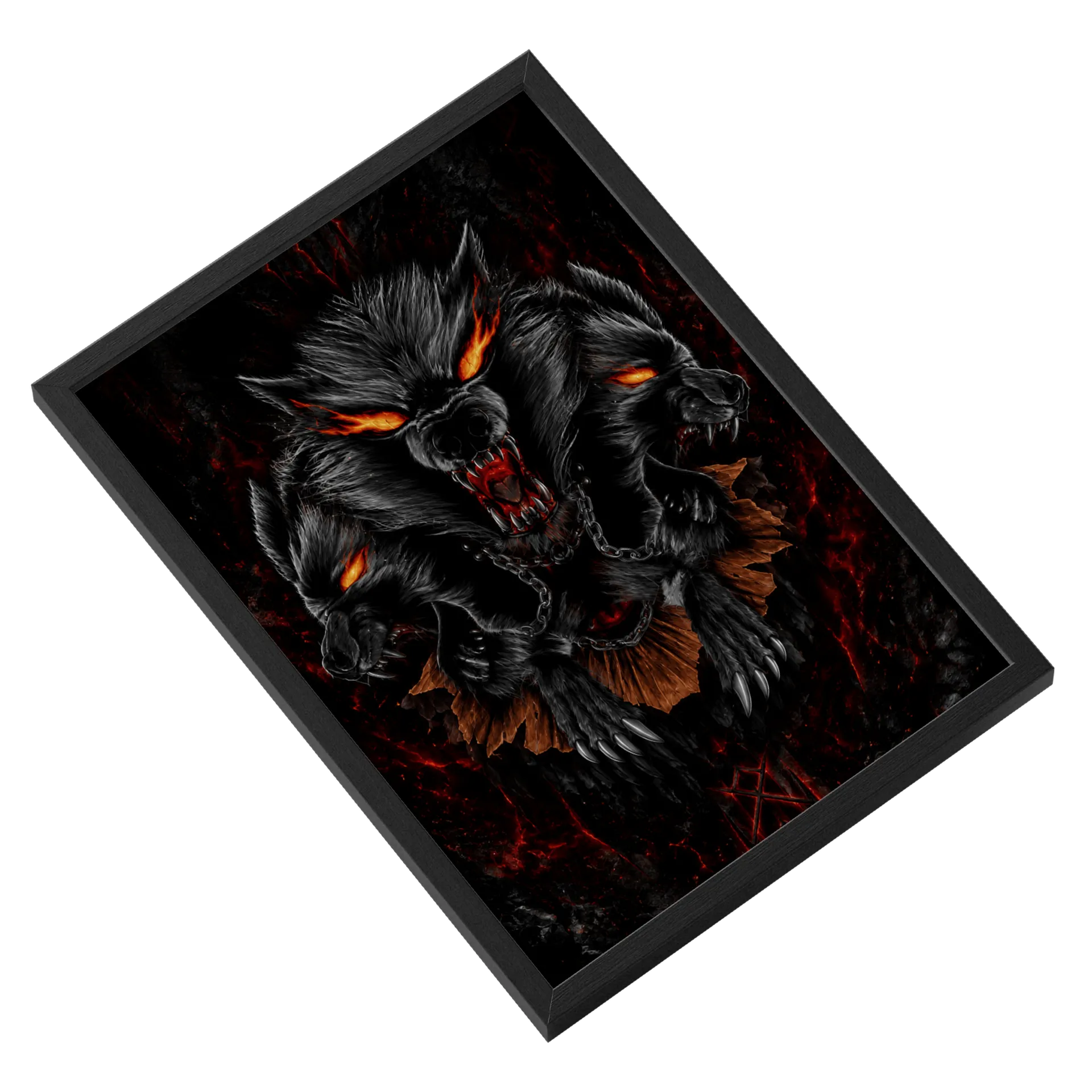 Quadro CERBERUS Frame | HELLCHAIN - Imagem 2