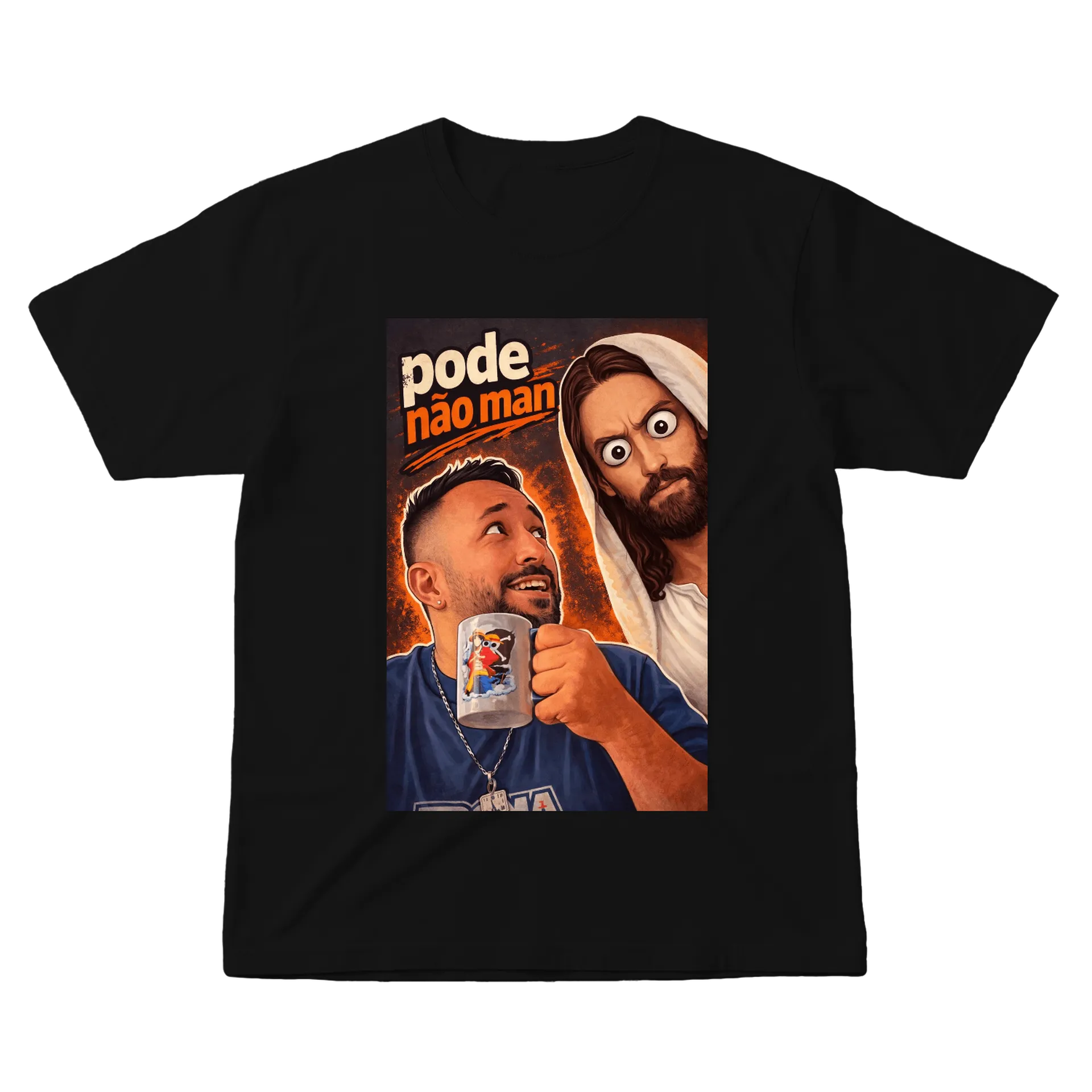 Camiseta Pode não man, One piece - Imagem 1