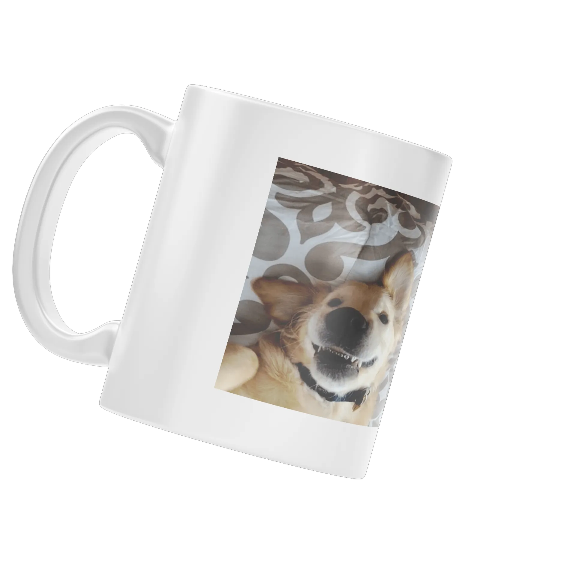 Caneca Porcelana Cachorro Sorriso 325ml - Imagem 4