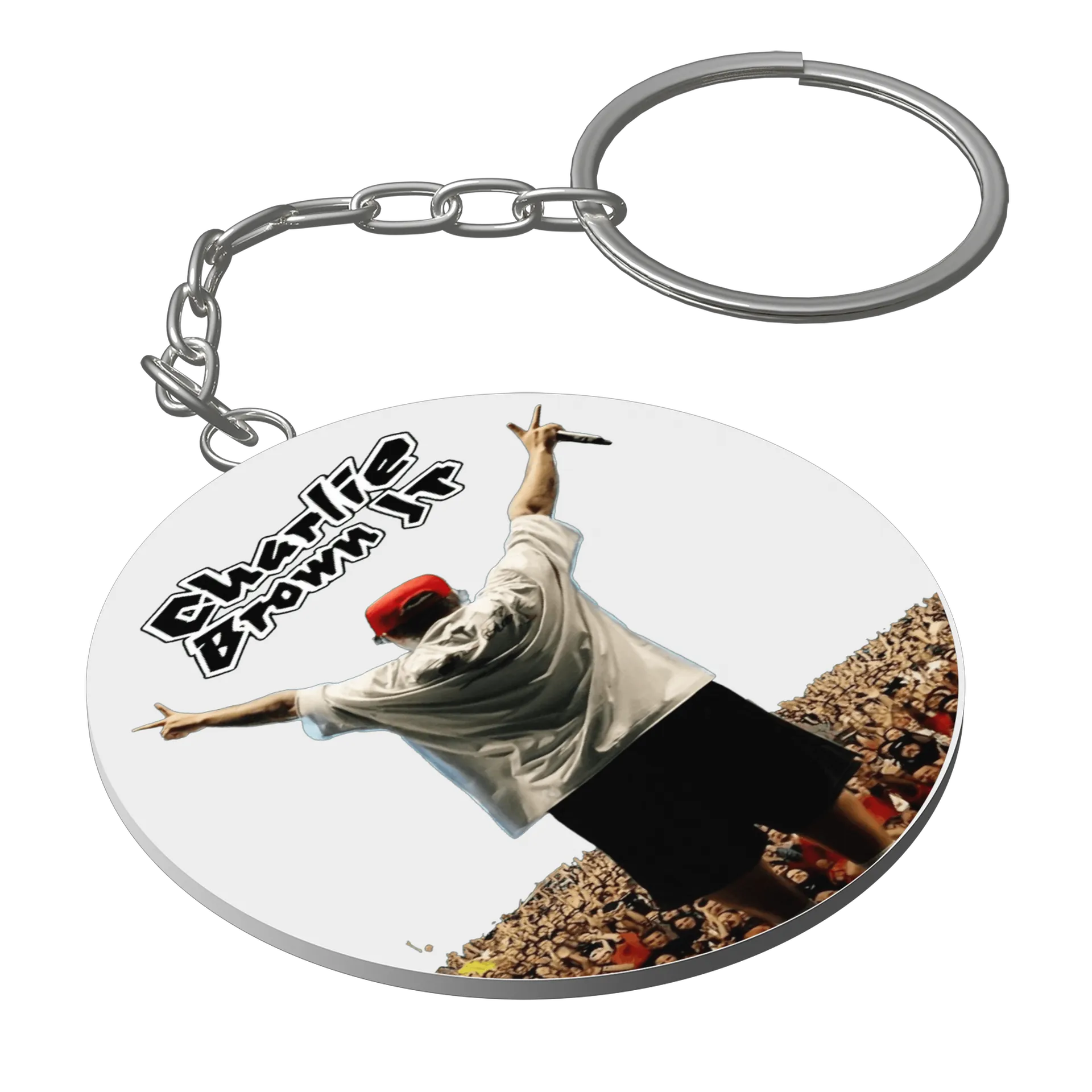 Chaveiro MDF Charlie Brown Jr  de MadsonStore — imagem 1 de 3