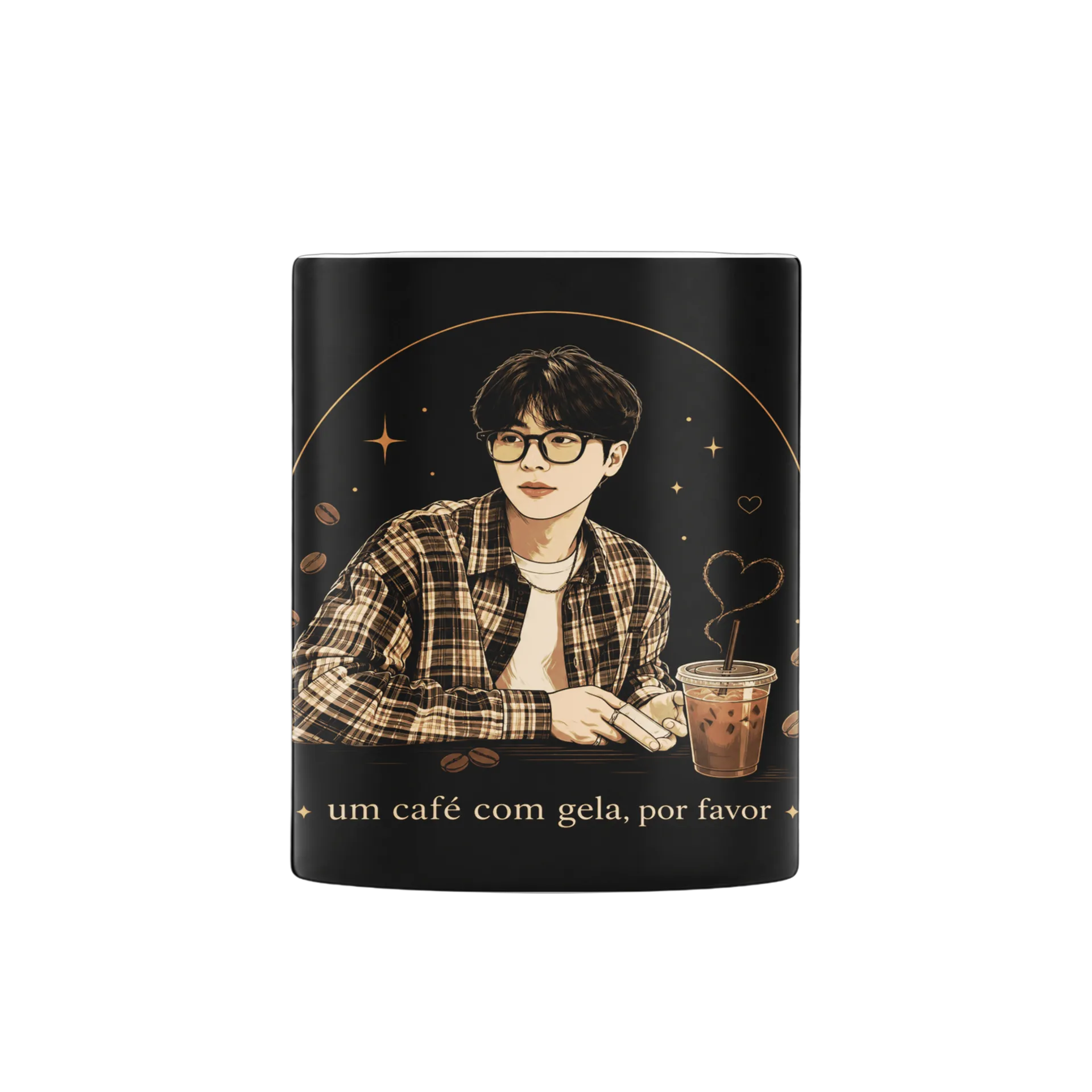 Caneca personalizada Café com gela  de Nina — imagem 2 de 4