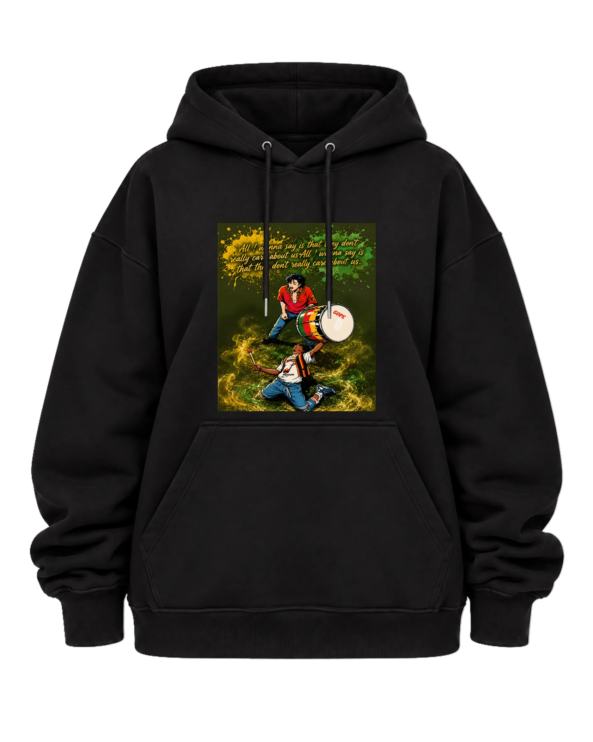 Blusa Moletom Canguru Gope com Estampa Cartoon e Frase em - Imagem 5