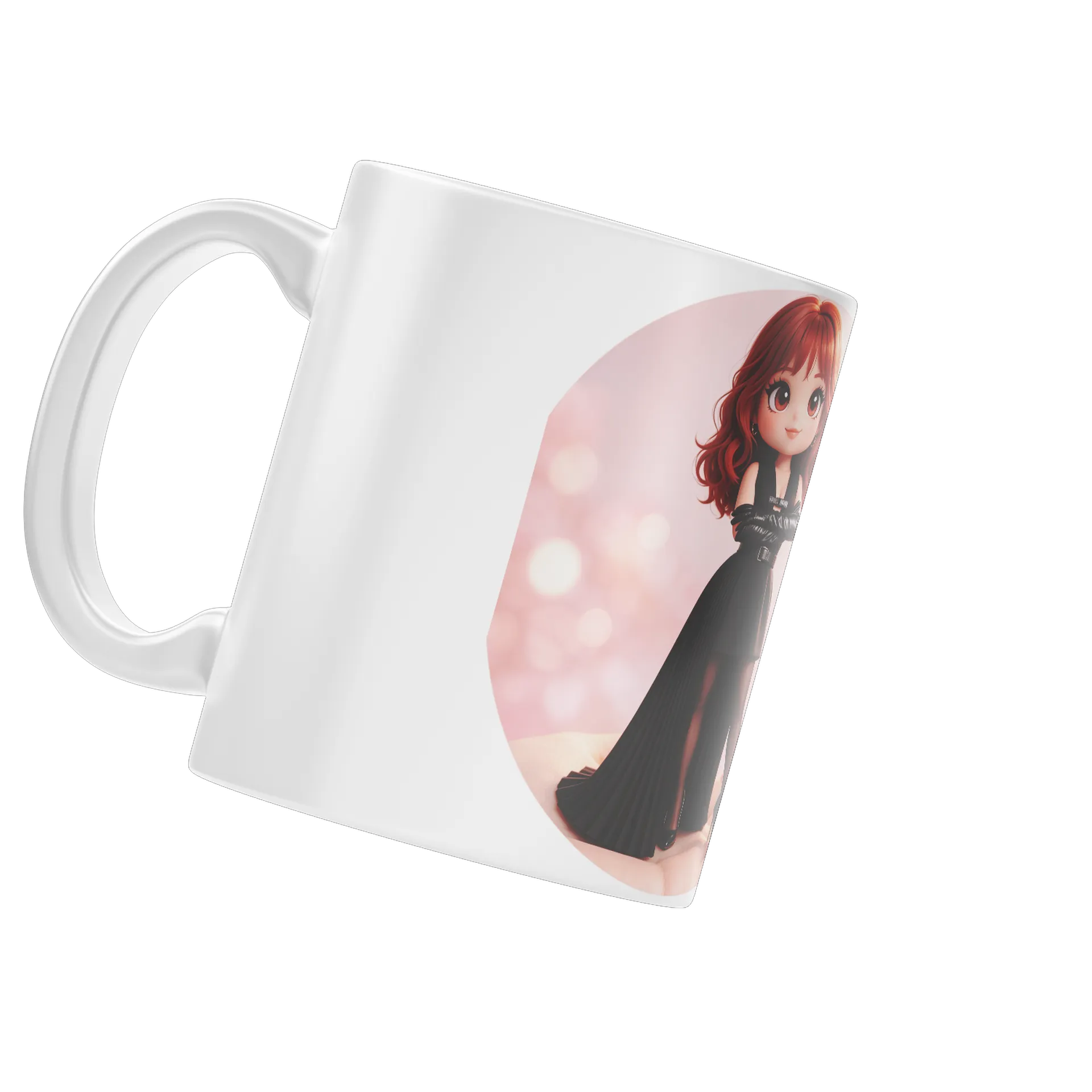 Caneca Porcelana Personagem Privada Diva 325ml - Imagem 4