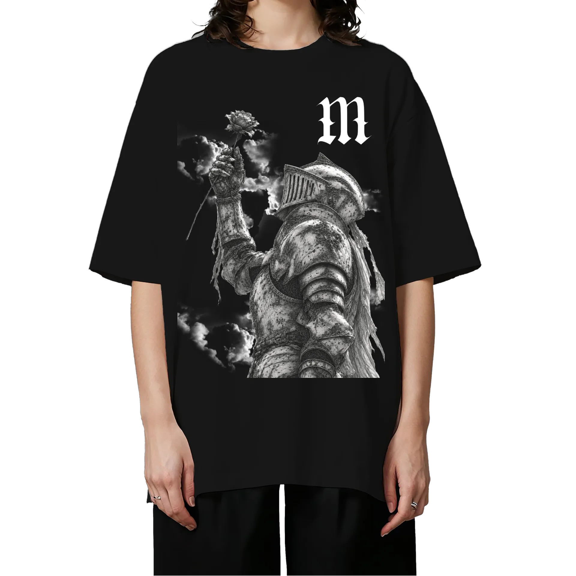 Oversized BLESSED MEDIEVAL de MANDIOK4 — imagem 3 de 6
