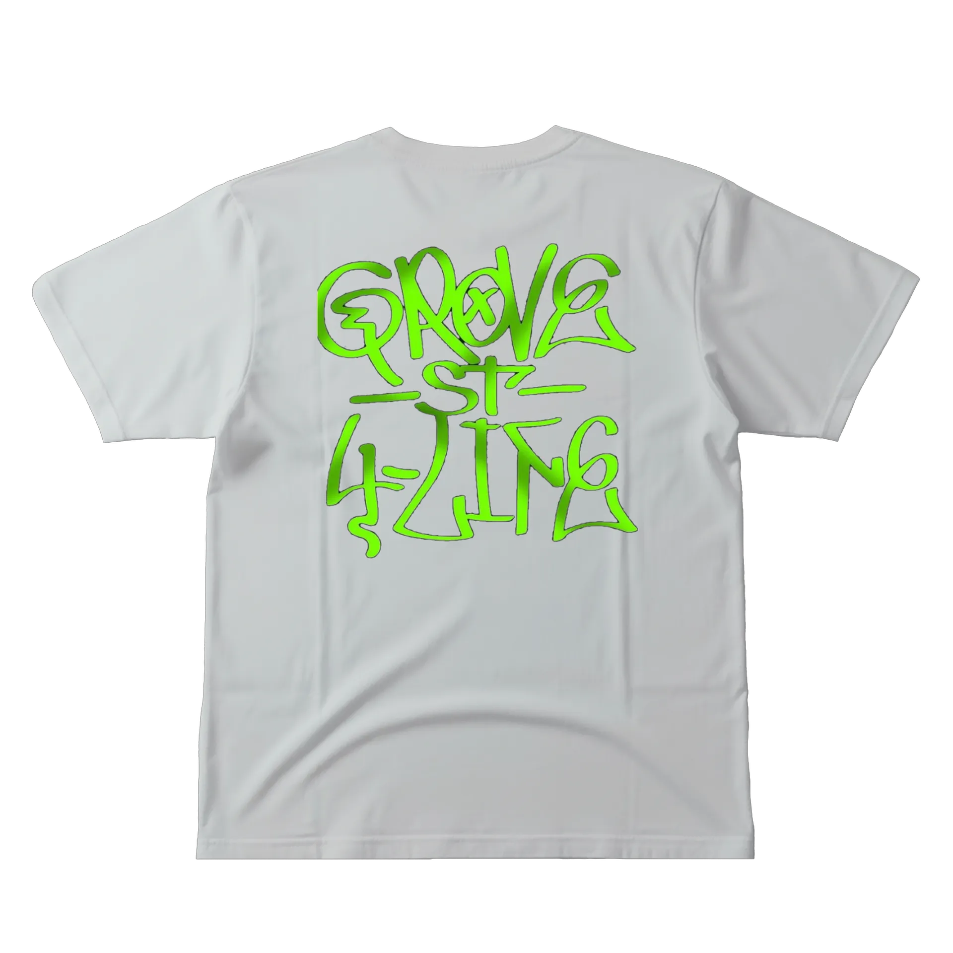 Camiseta Estampa Graffiti Grove Street 100% Algodão - Imagem 3