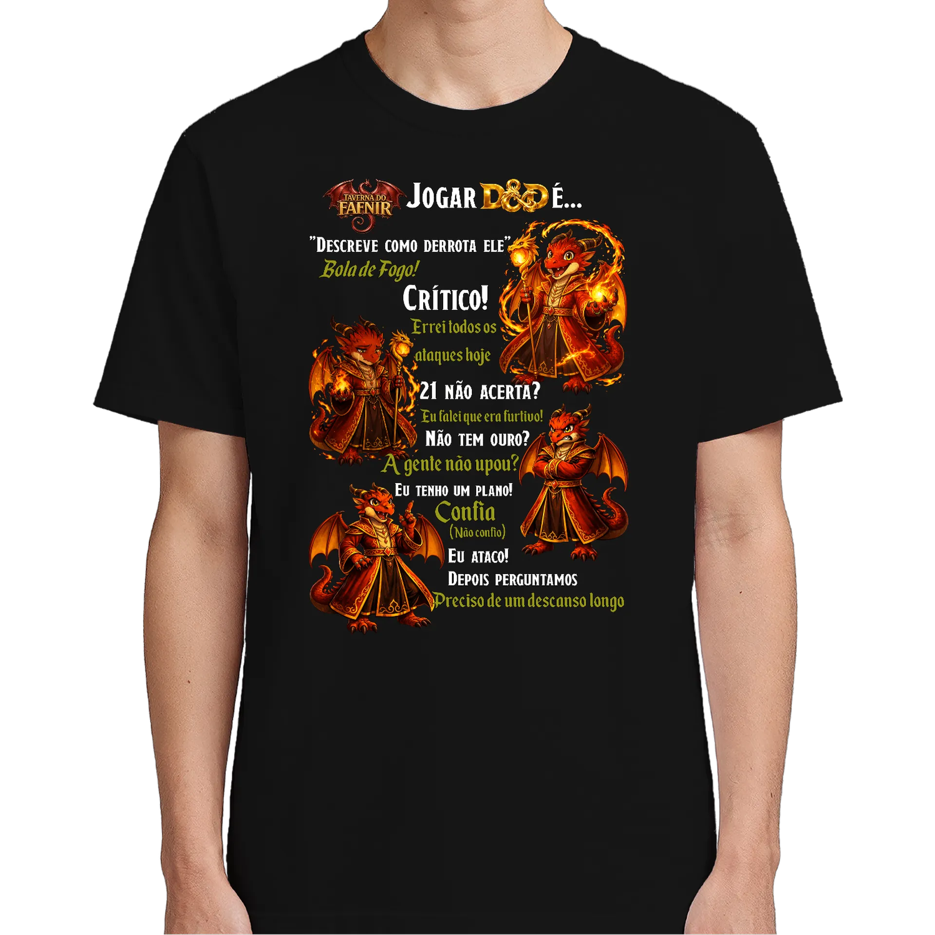 Camiseta Taverna do Fafnir - Imagem 5