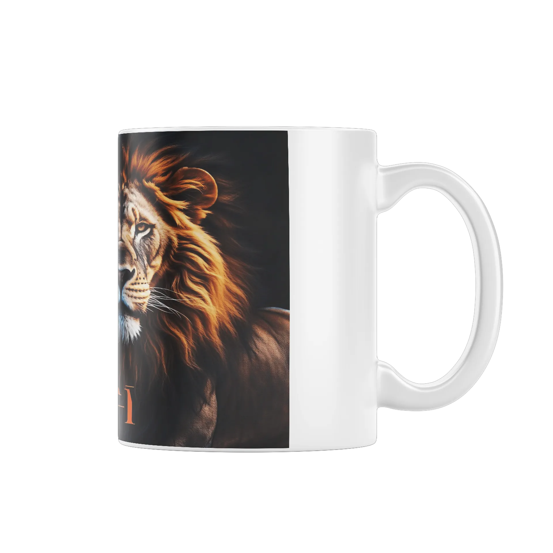 Caneca Porcelana Leão 325ml de John Silver