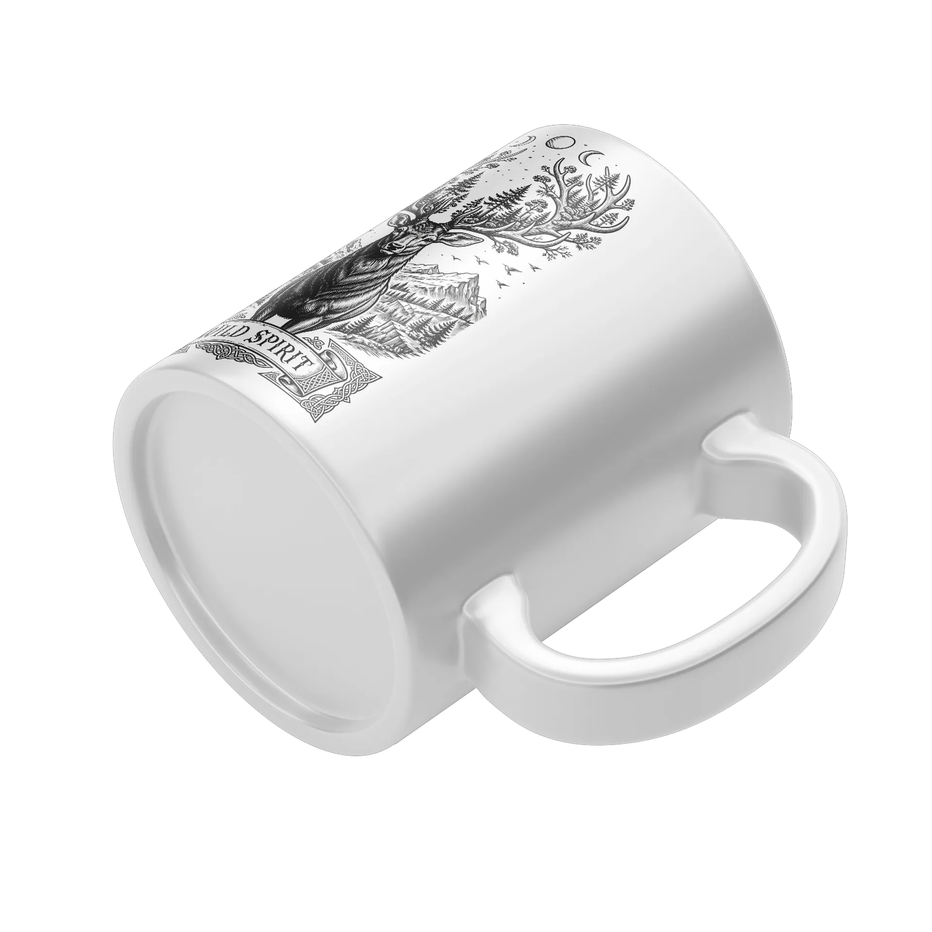 Caneca Porcelana Wild Spirit 325ml - Imagem 4