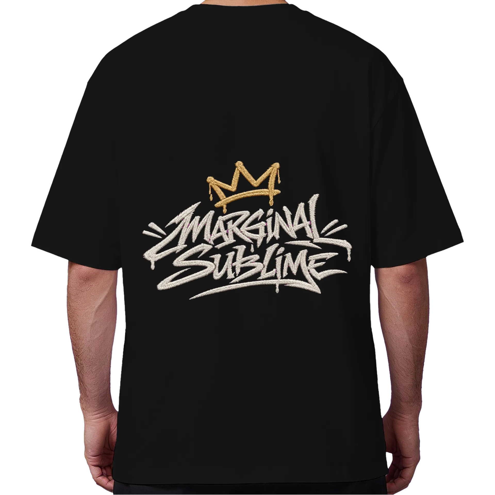 Camiseta Oversized Grafiteiro Spray Verde Logo Tipográfico - Imagem 6