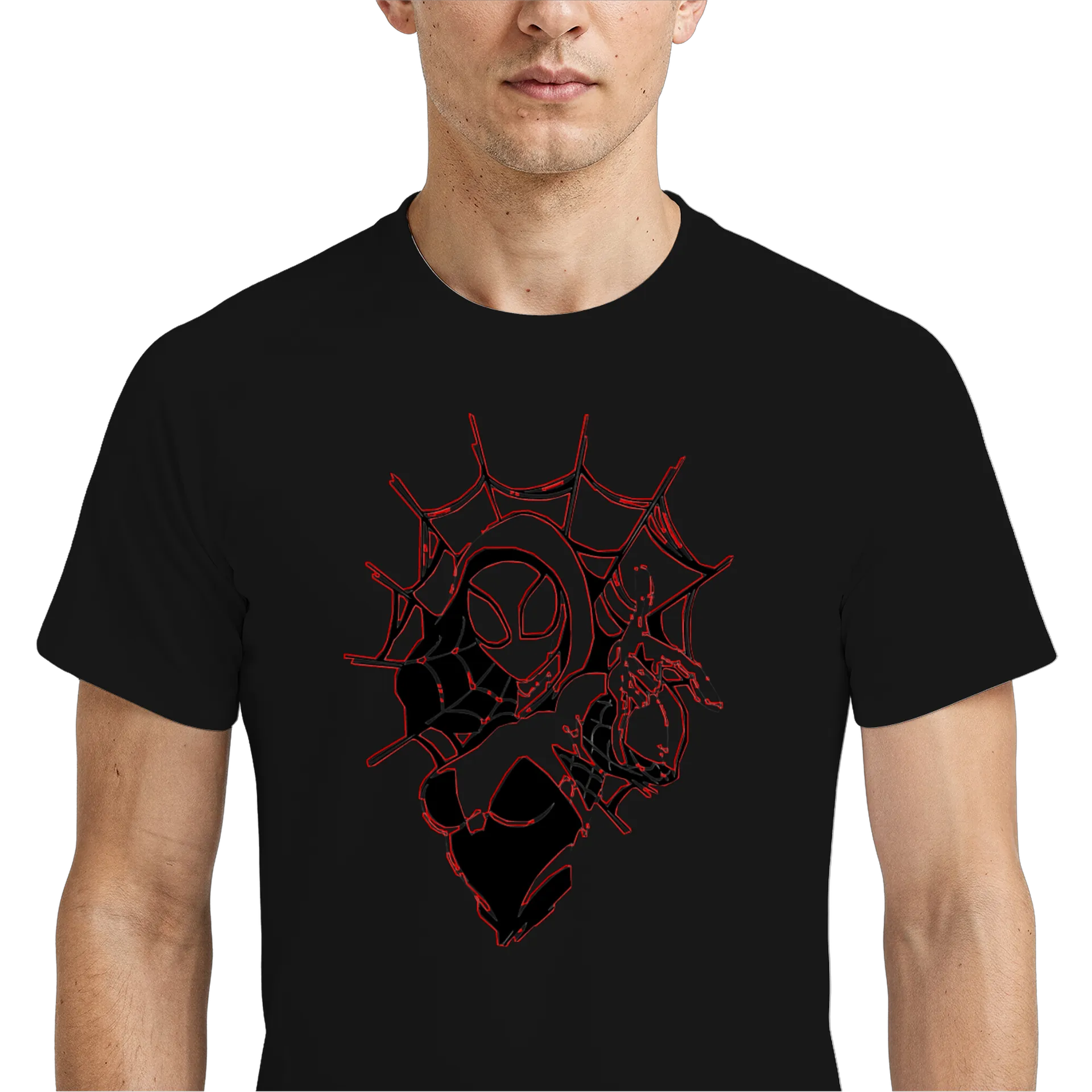 Camiseta Dry Fit Homem-Aranha Estampa Personalizada 100% - Imagem 4