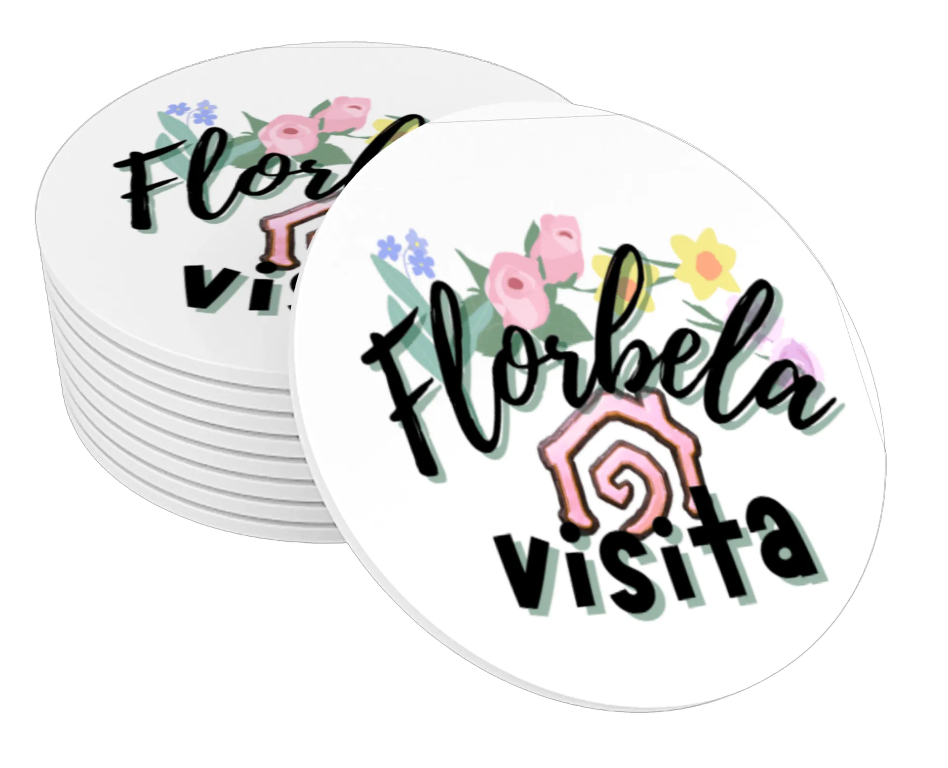 Porta-copos Florbela Visita - Imagem 1