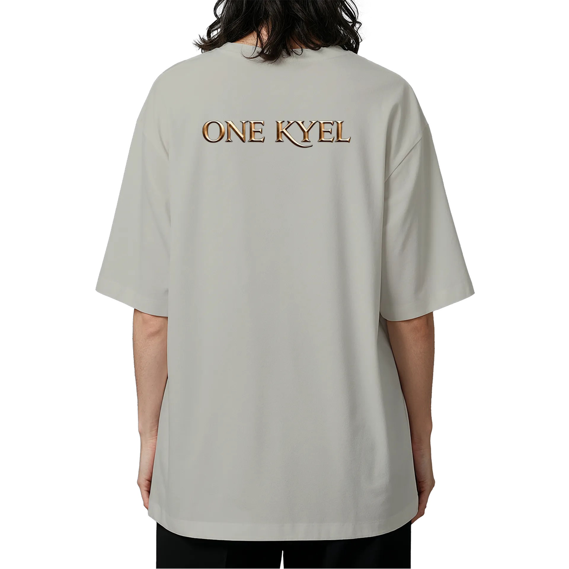 Camiseta Oversized Estampa Divina 100% Algodão - Imagem 5