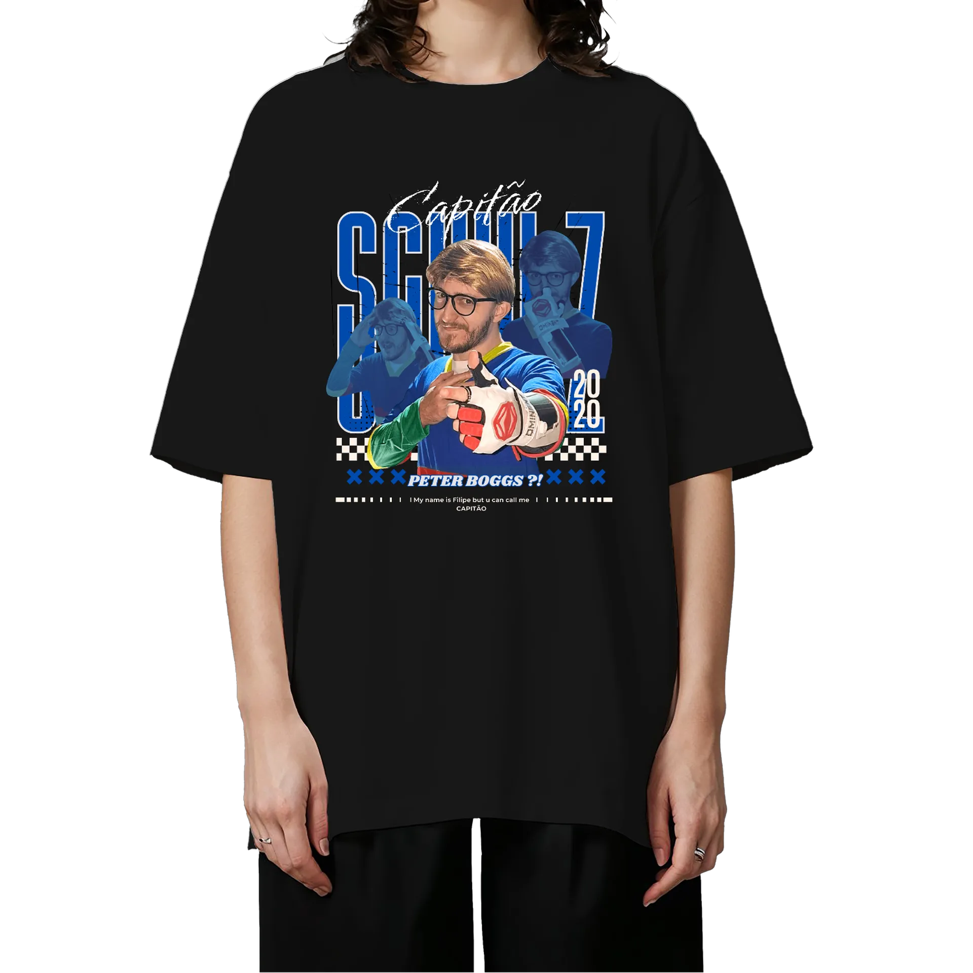 Camiseta Oversized Capitão Schulz - Imagem 3