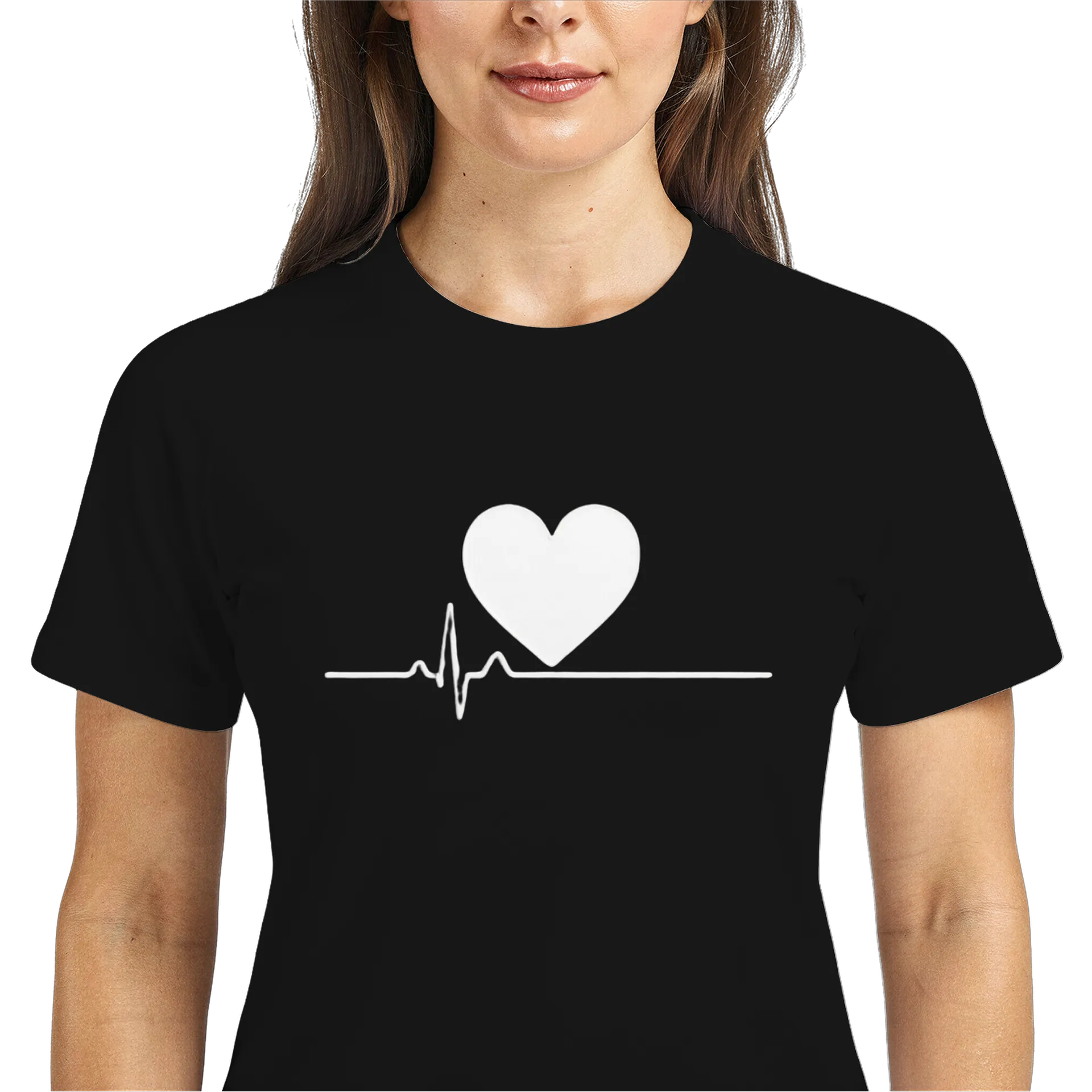 Camiseta Dry Fit Coração Batimento Respirável - Imagem 3