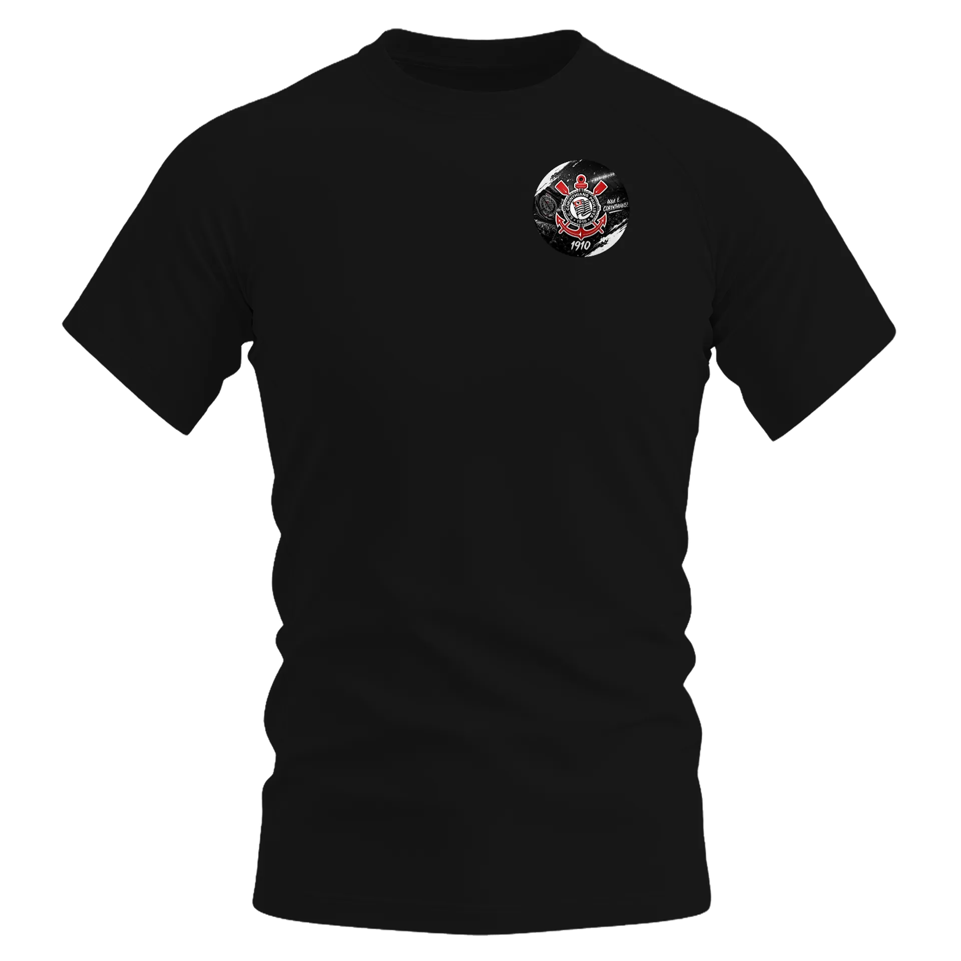Camiseta Dry Fit Estampa Corinthians Dragon Ball 100% de Arena Fut IA