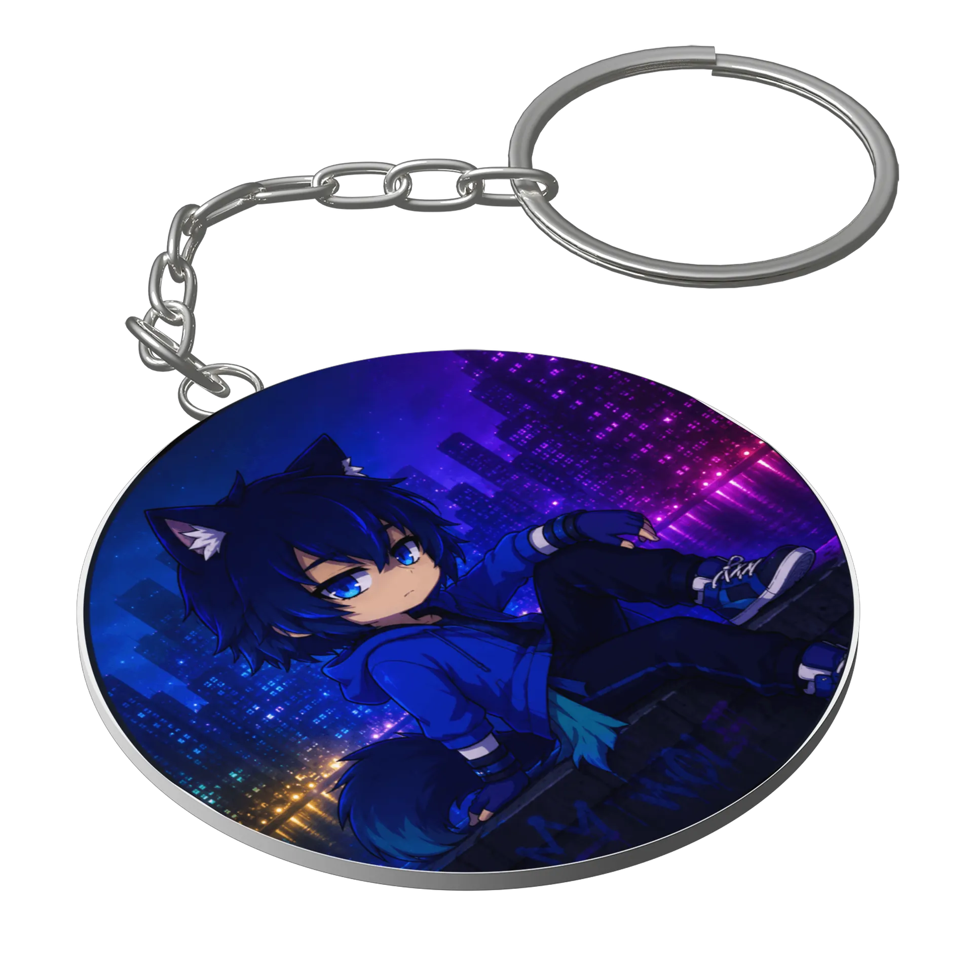 Chaveiro personalizado de Aoi Nightguard  — imagem 1 de 3