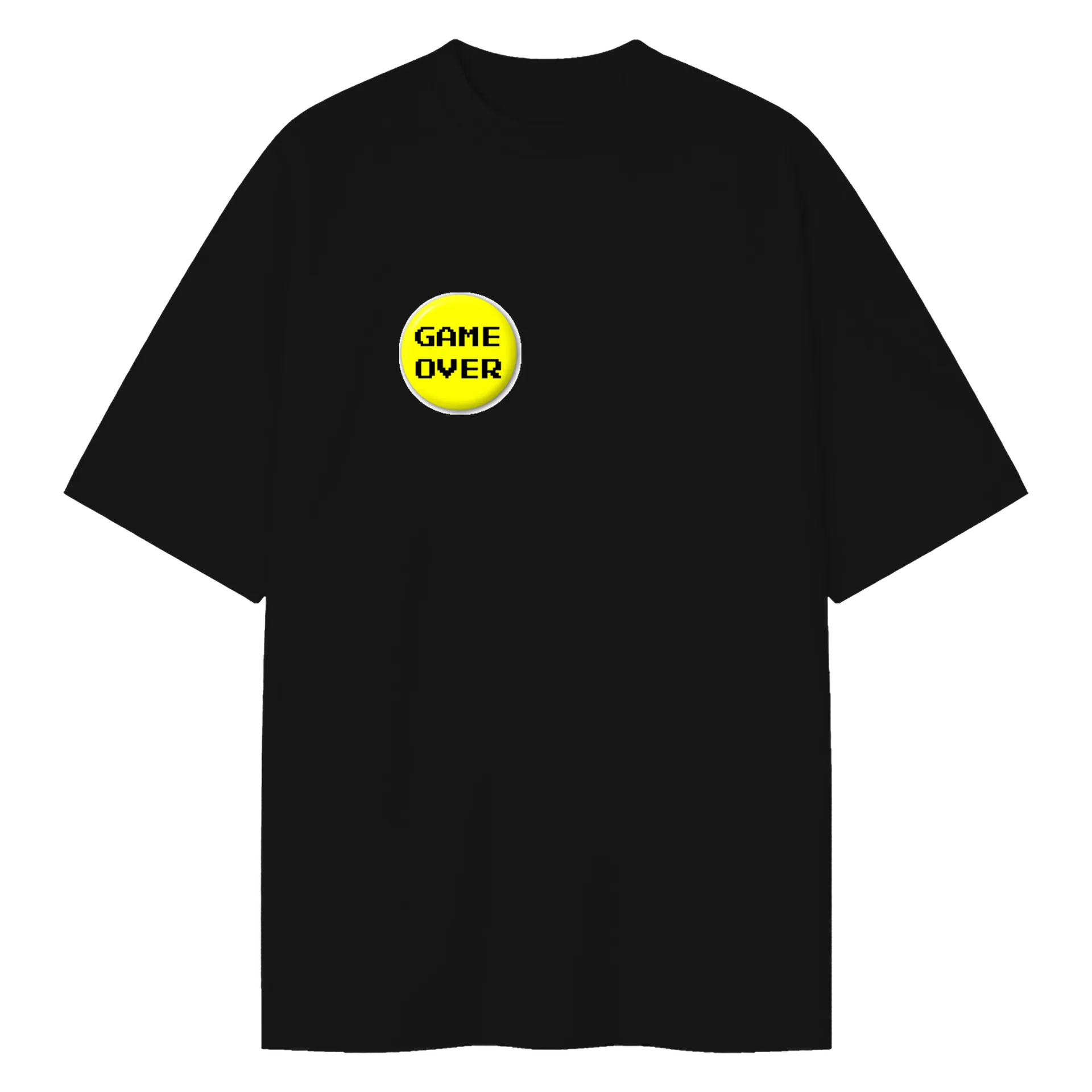 Camiseta Oversized Game Over - Imagem 1