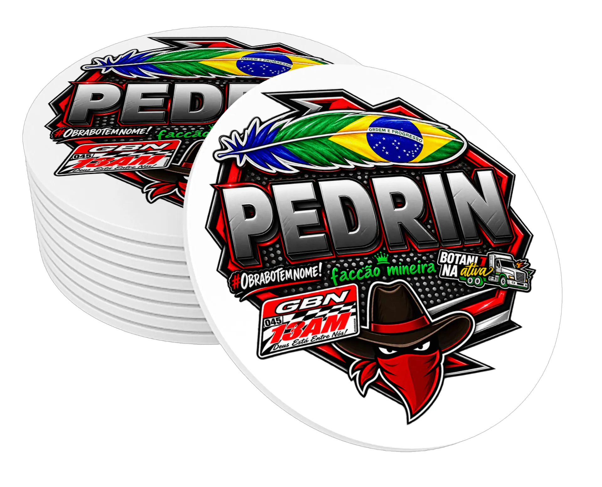 Porta-copos personalizado do pedrin films  de PedroHenrique — imagem 1 de 3