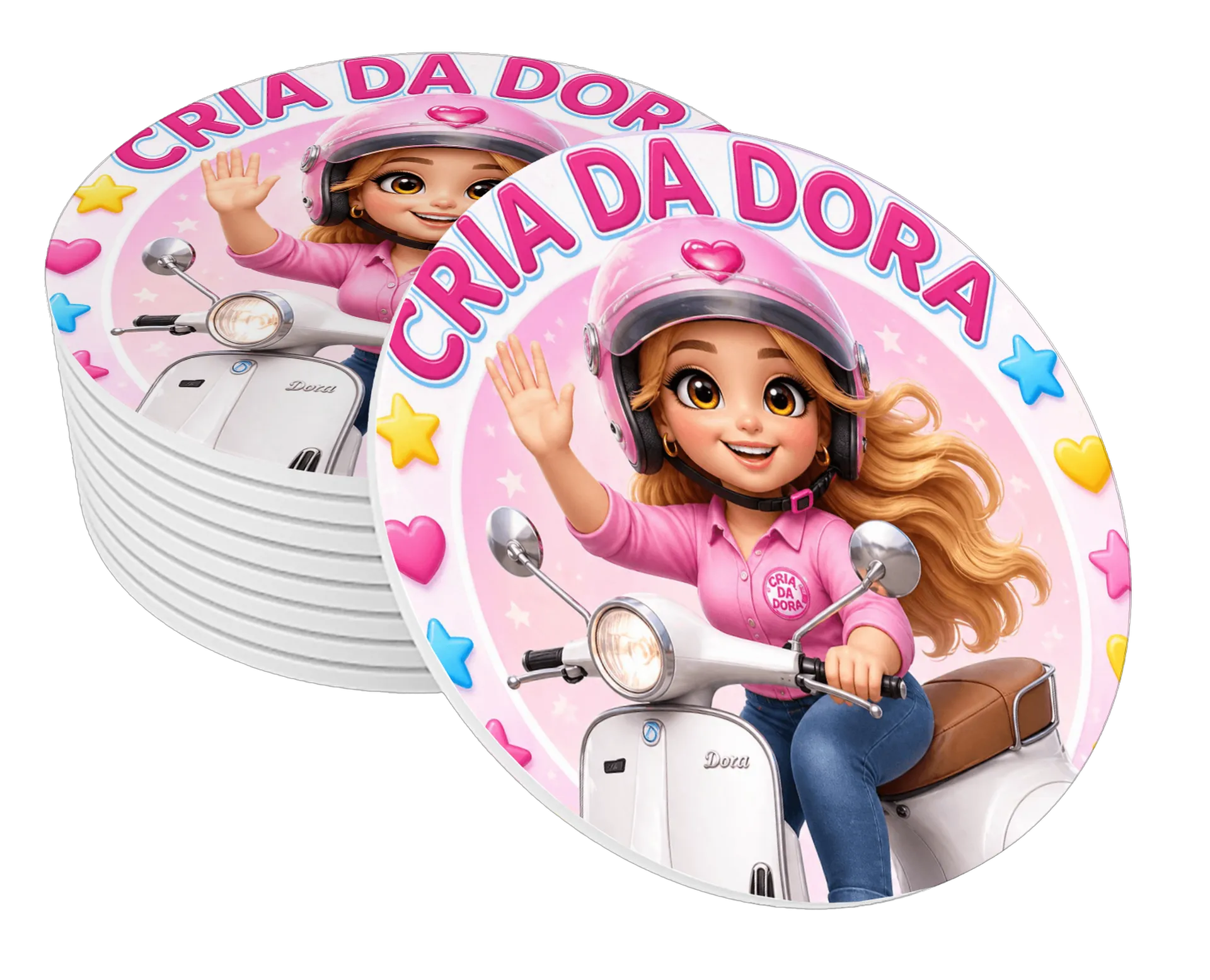 Porta-copos personalizado de Dorane