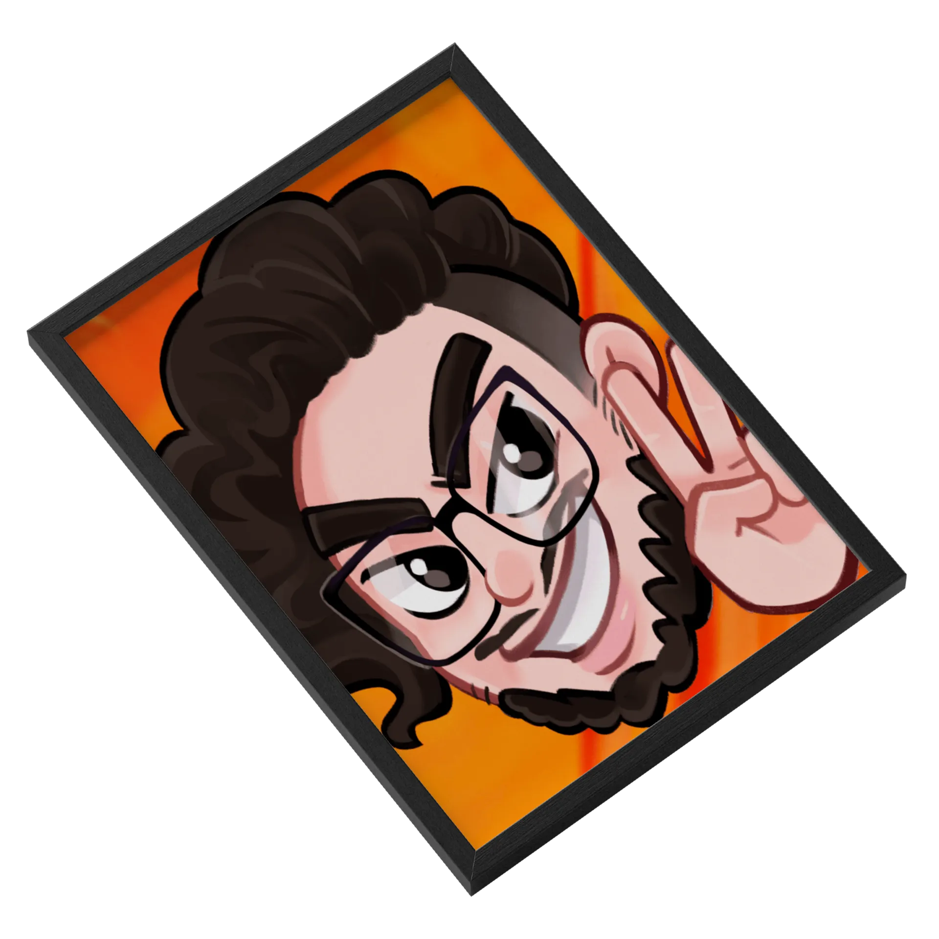 Quadro A3 personalizado Com Vidro - Imagem 2