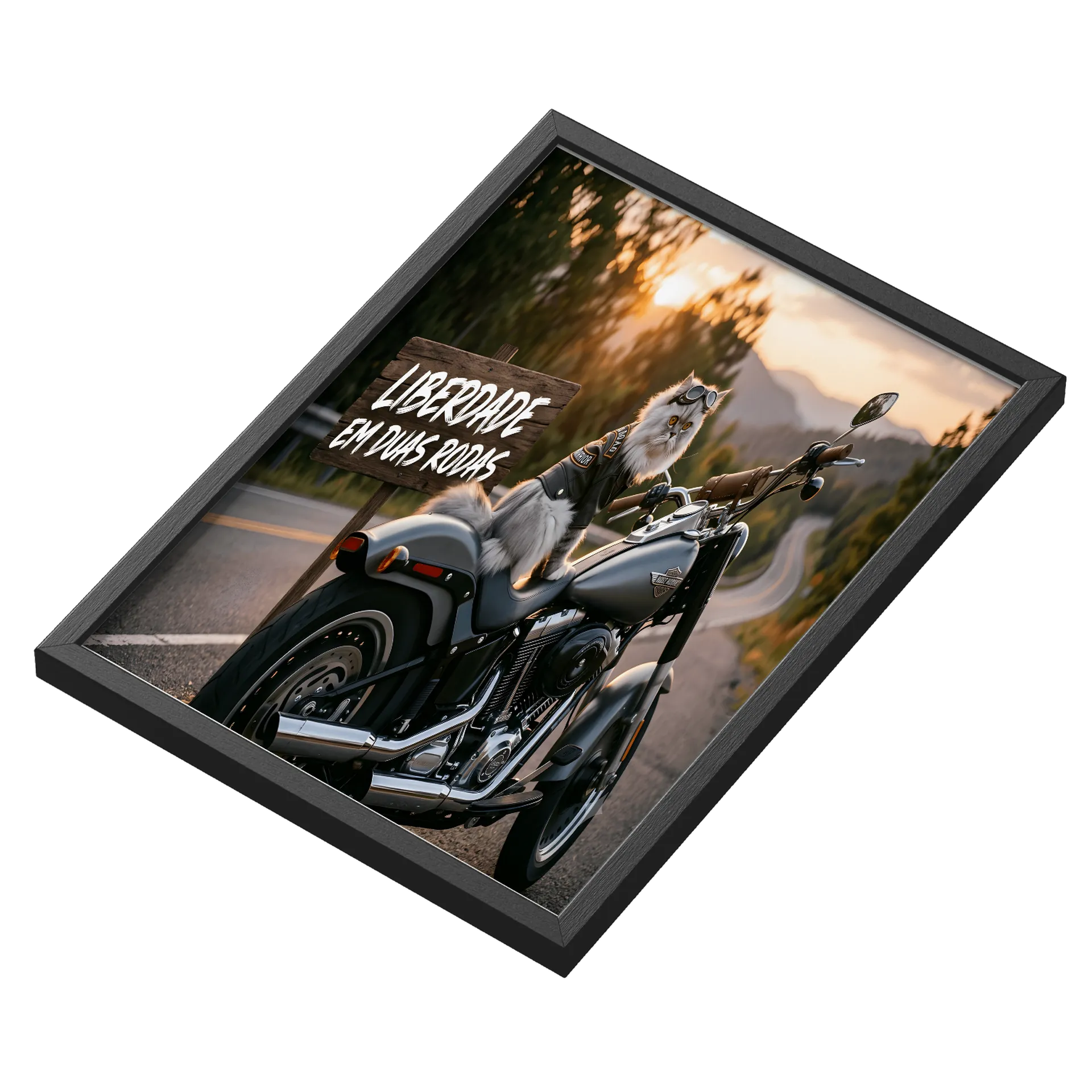 Quadro A3 personalizado Com Vidro - Imagem 3