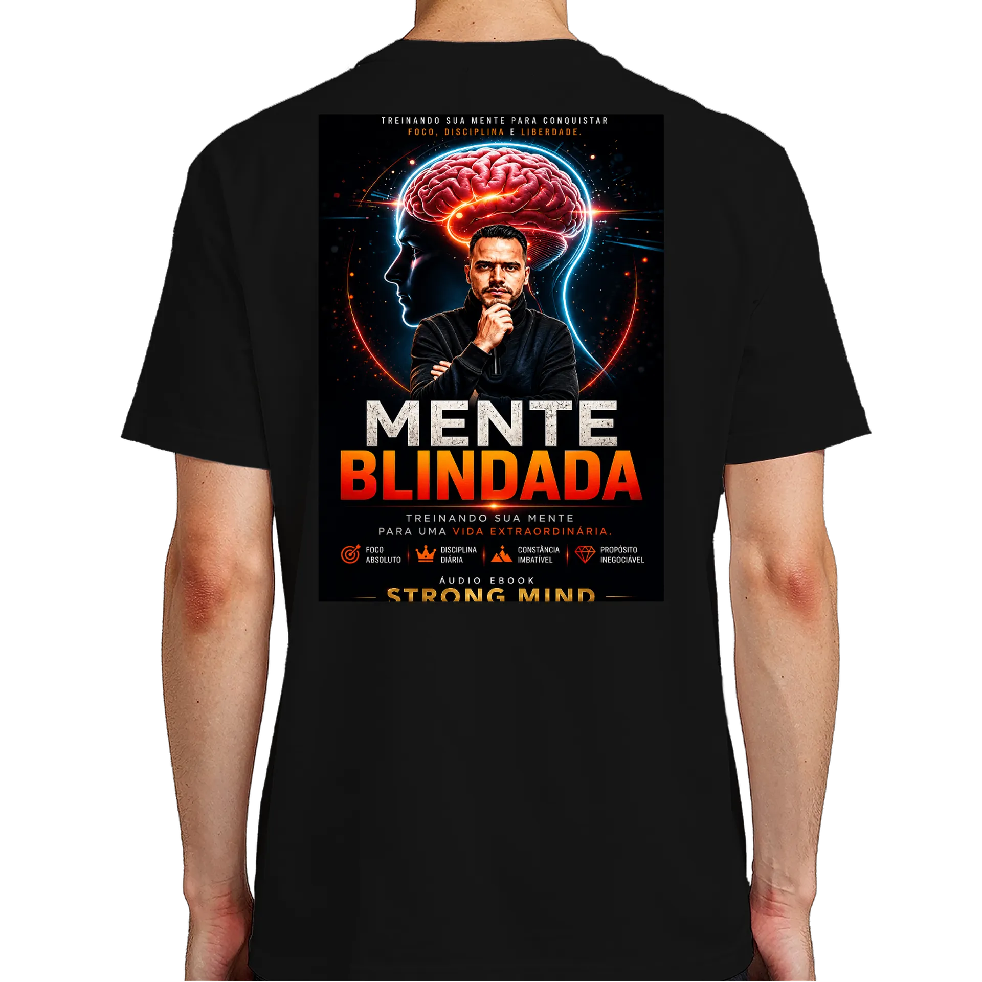 Camiseta Strong Mind  de ErinaldoJose — imagem 6 de 6