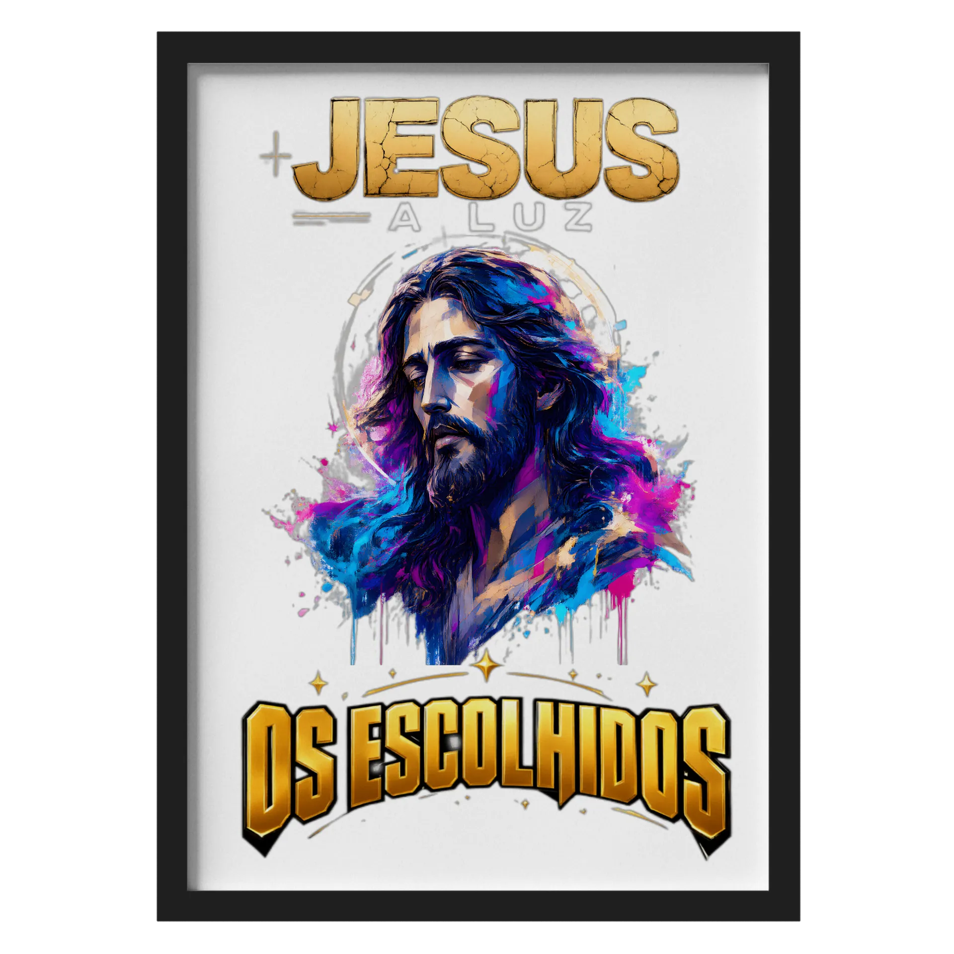 Quadro A3 personalizado Com Vidro - Imagem 1