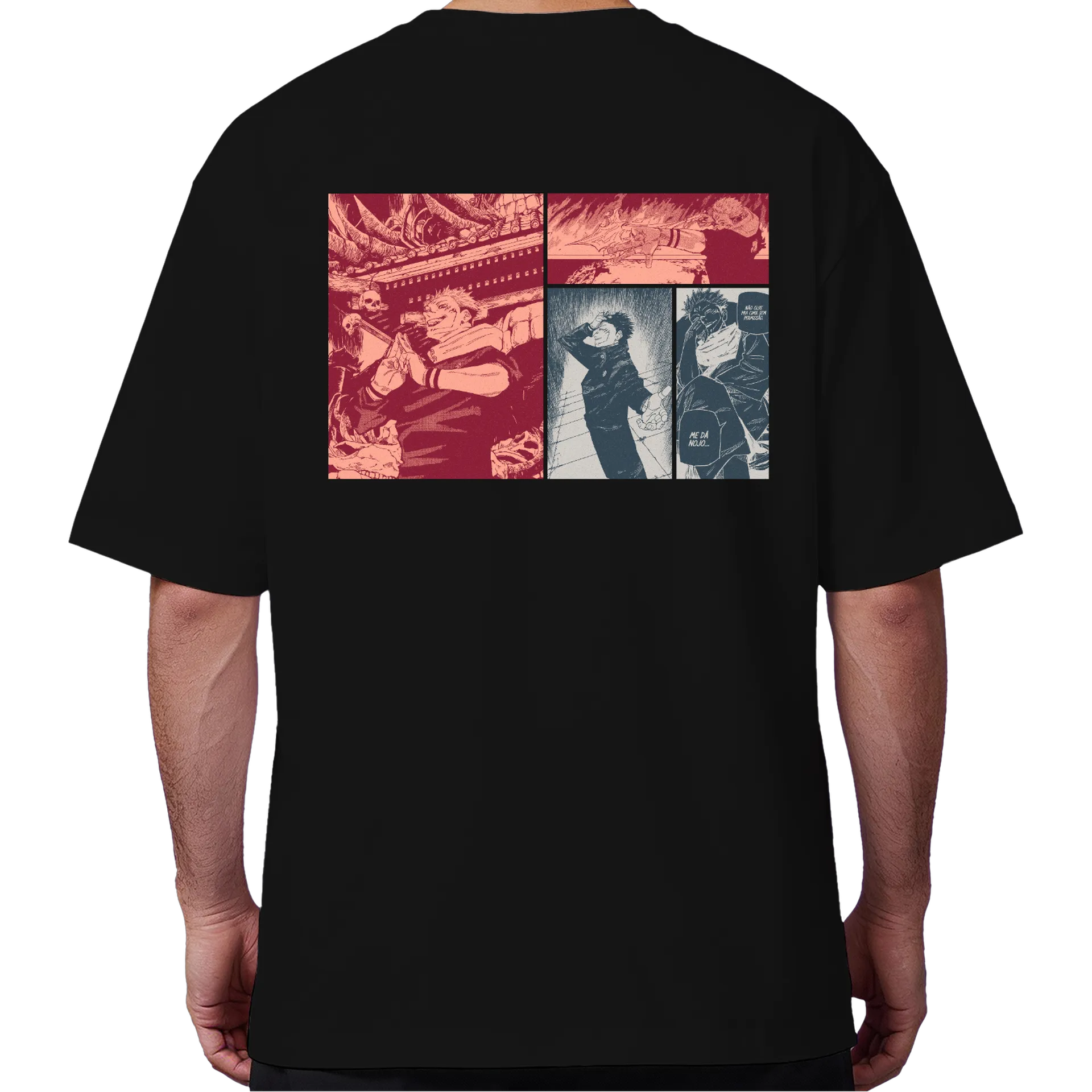 Camiseta Oversized Ryomen Sukuna - Imagem 6