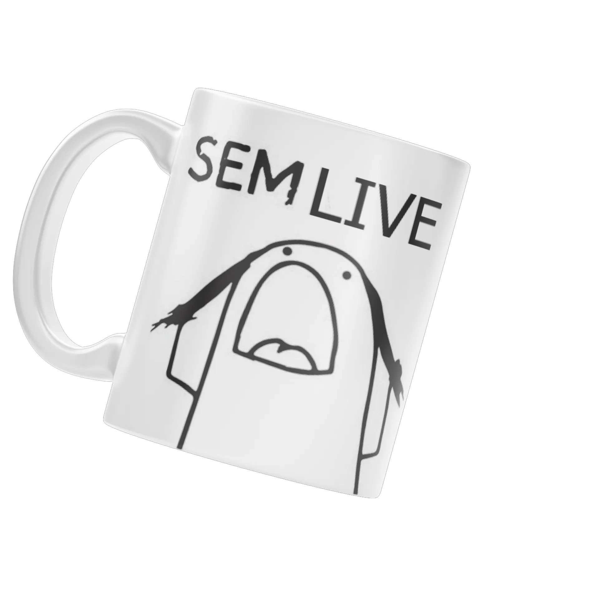 Caneca personalizada Sem LIve Com Live - Imagem 4