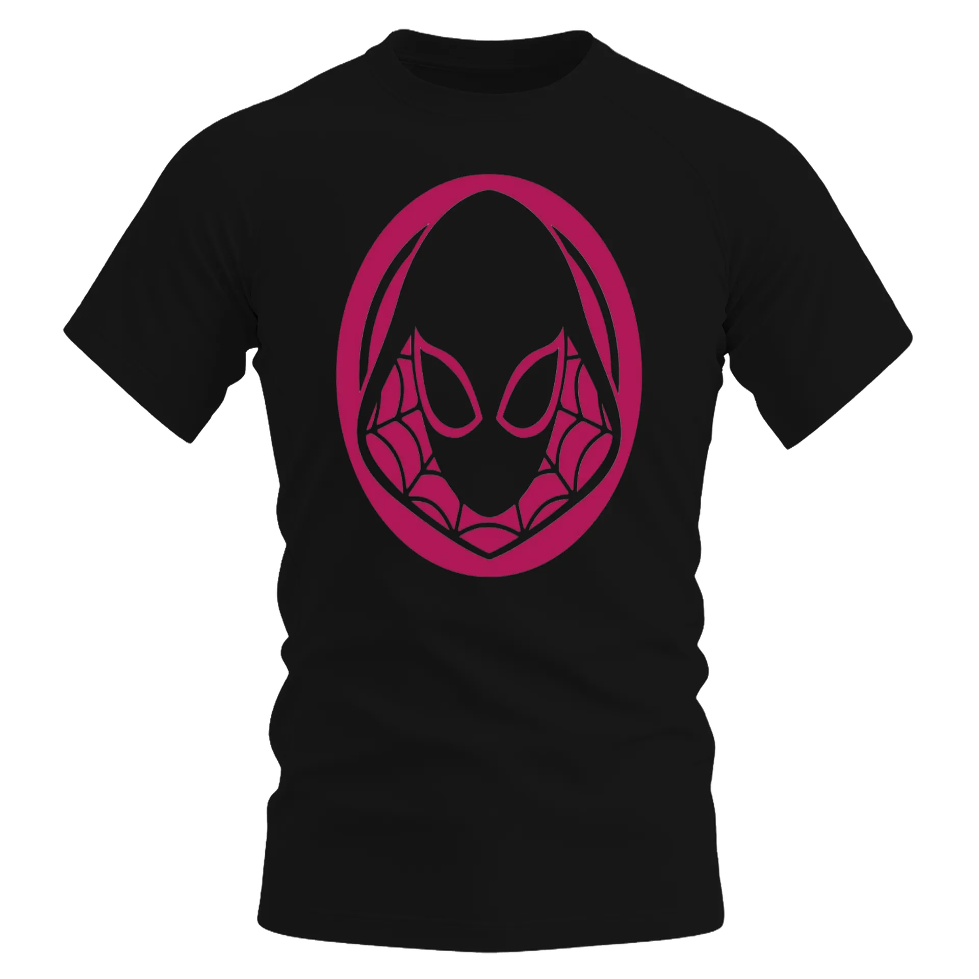 Camiseta Dry Fit Estampa Aranha Rosa 100% Algodão - Imagem 1