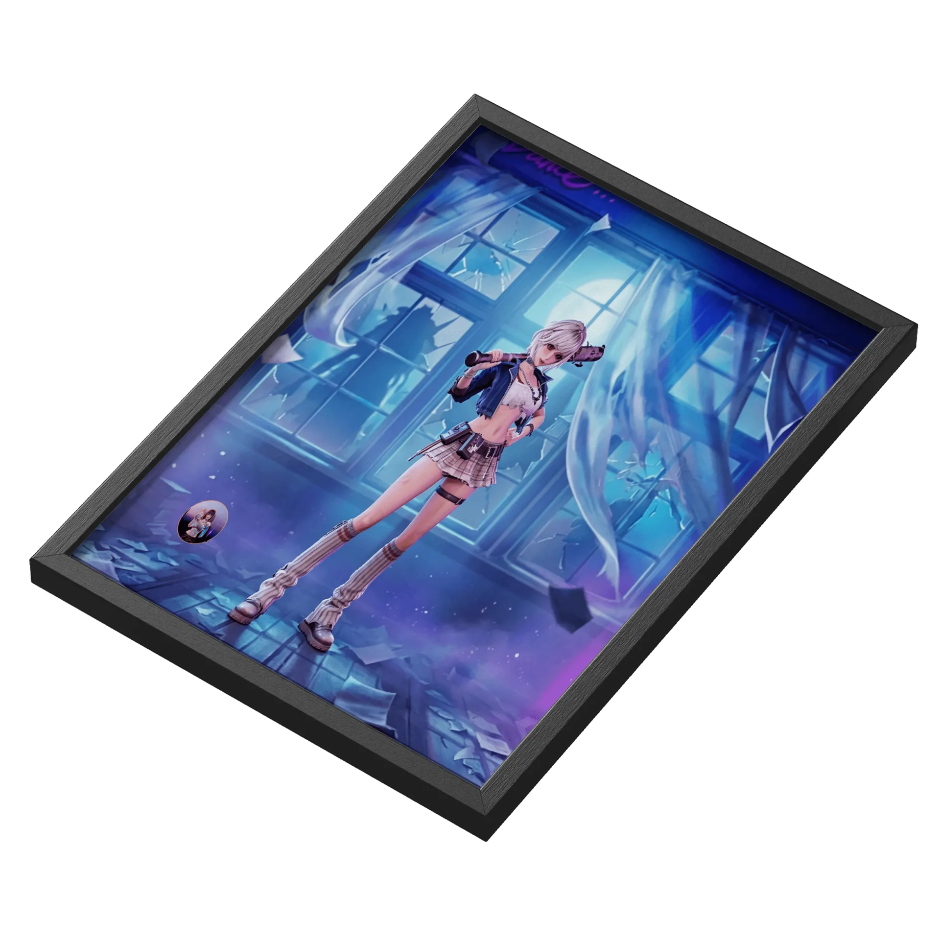 Quadro Personalizado A3 MDF e Vidro - Imagem 3
