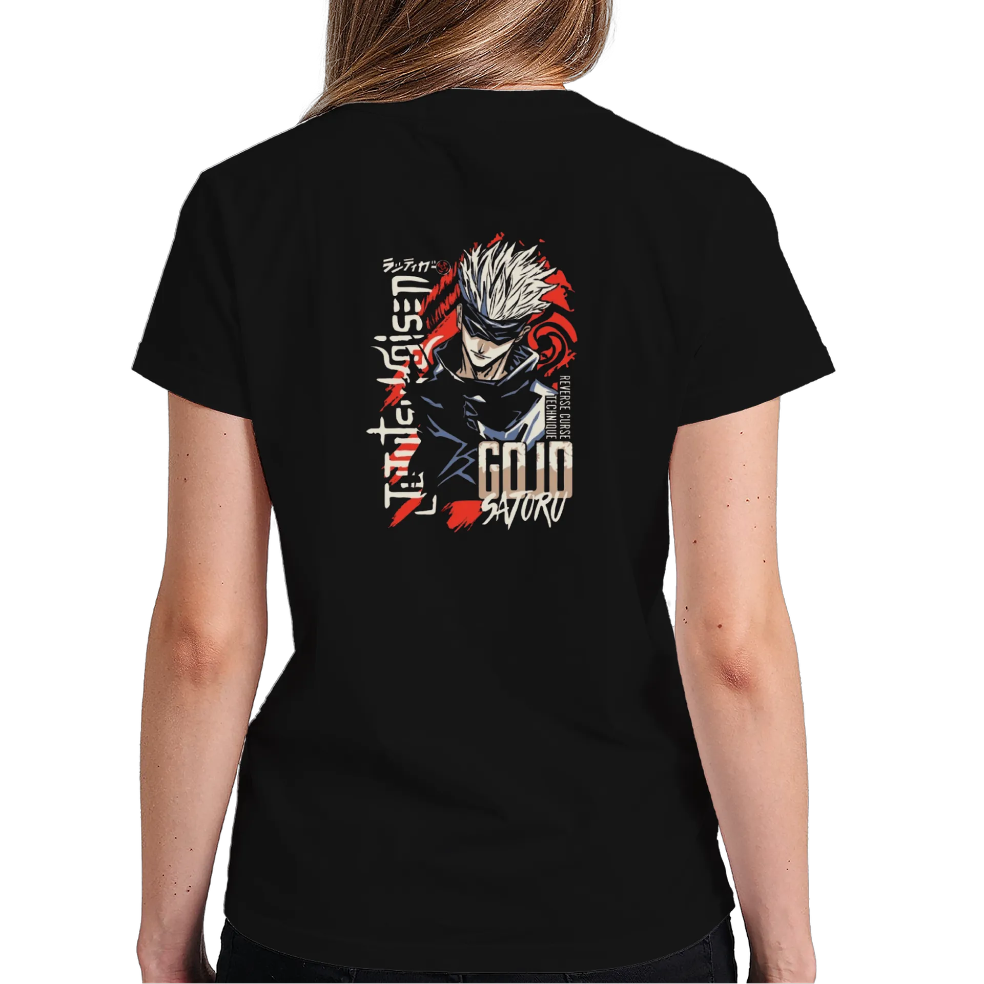 Camiseta personalizada anime Gojo - Imagem 5