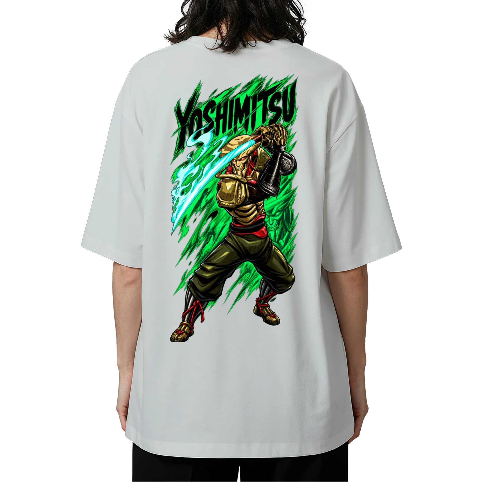 Camiseta Oversized - YOSHIMITSU de Samas — imagem 4 de 6