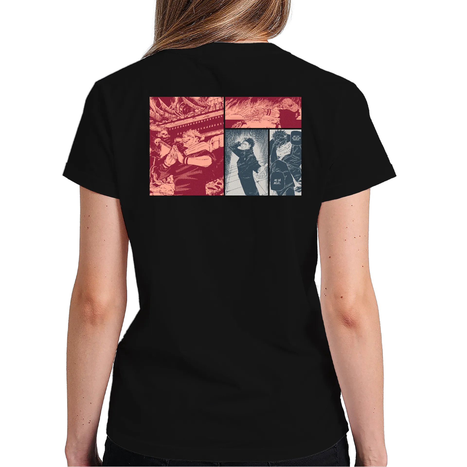Camiseta Unissex Estampa Ryomen Sukuna - Imagem 5