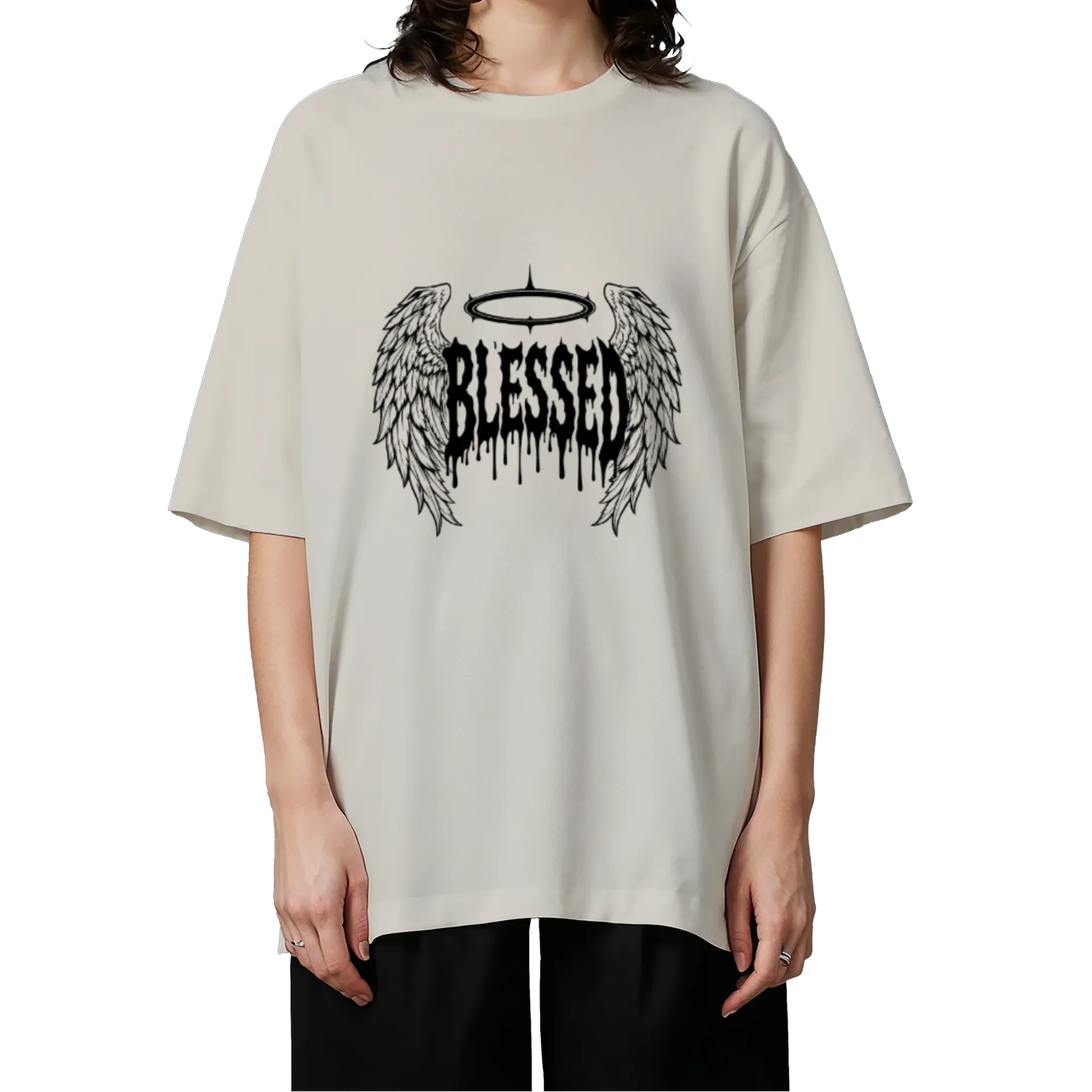 Camiseta Oversized CMB "Blessed" - Other Versions - Imagem 3