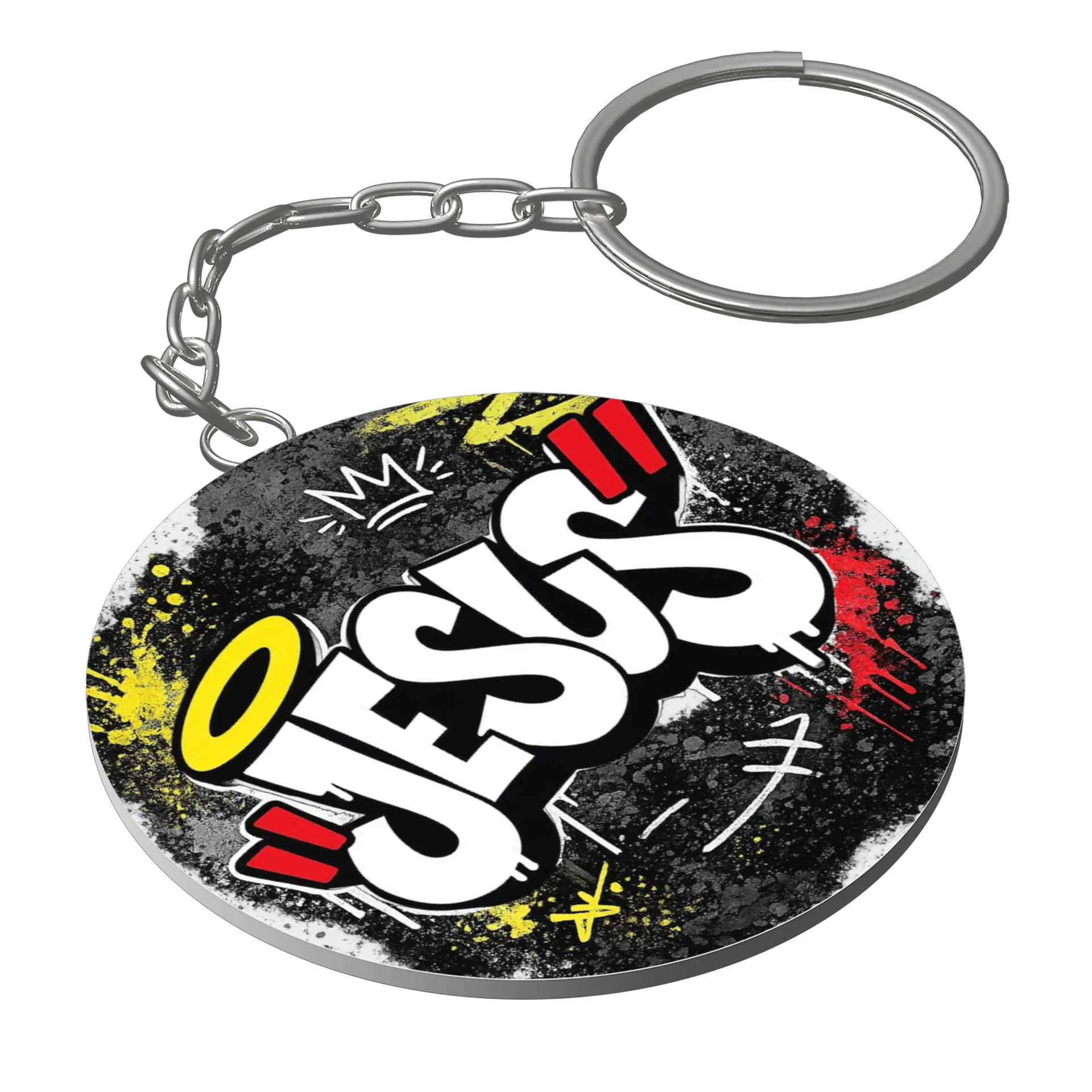     Chaveiro Jesus Street Graff - Imagem 1