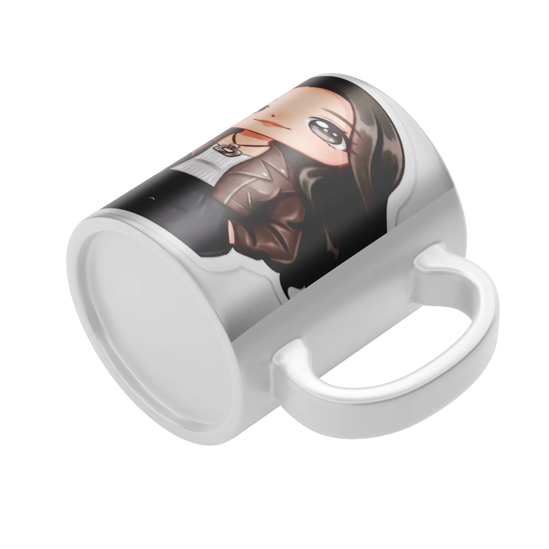 Caneca Porcelana Naychron Streamers Estilo Chibi 325ml - Imagem 4