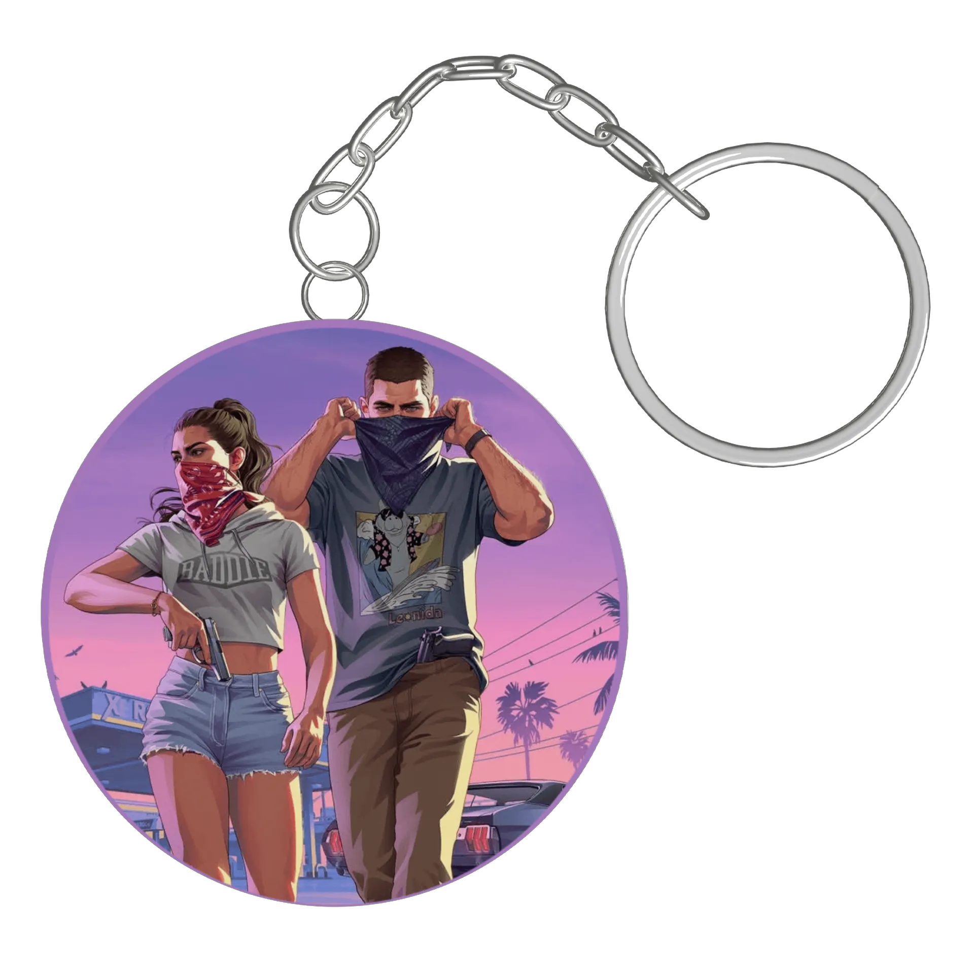Chaveiro personalizado DO GTA VI de VINNY KBULOSO OFICIAL — imagem 2 de 3