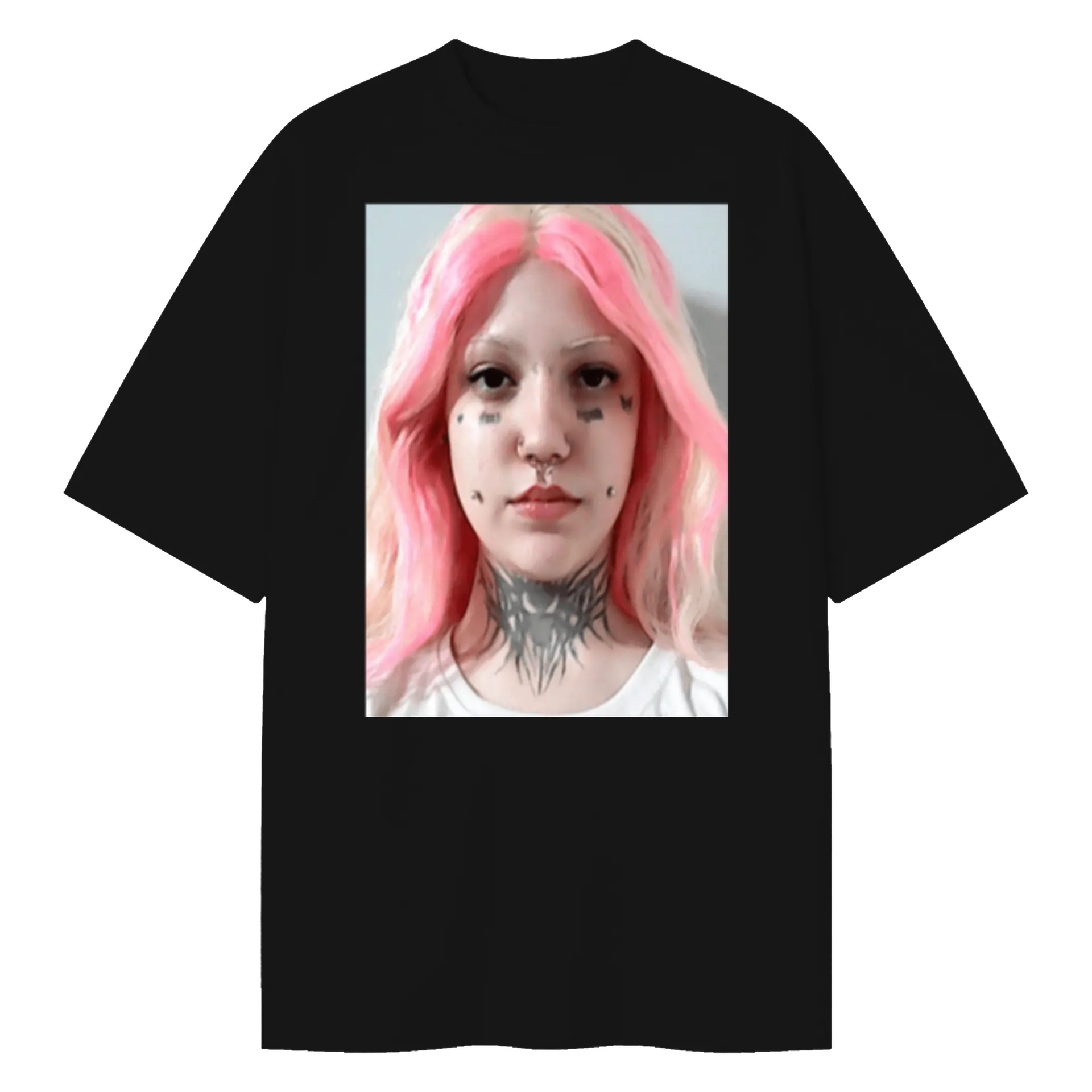 Camiseta Oversized Mugshot - Imagem 1