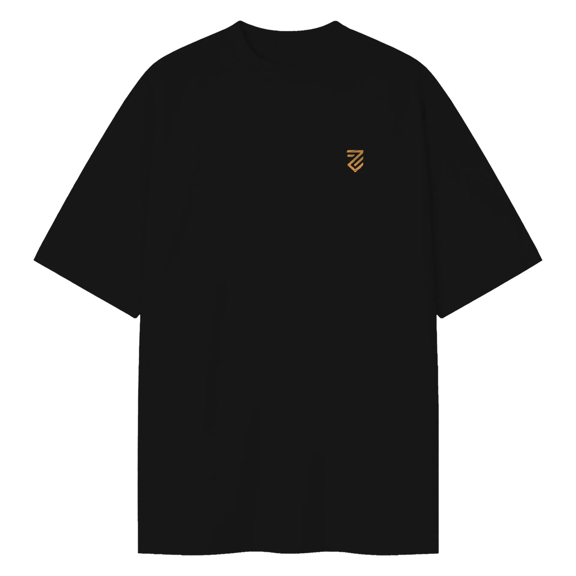Camiseta Oversized Urso com Capuz Preto 100% Algodão de Z1ON