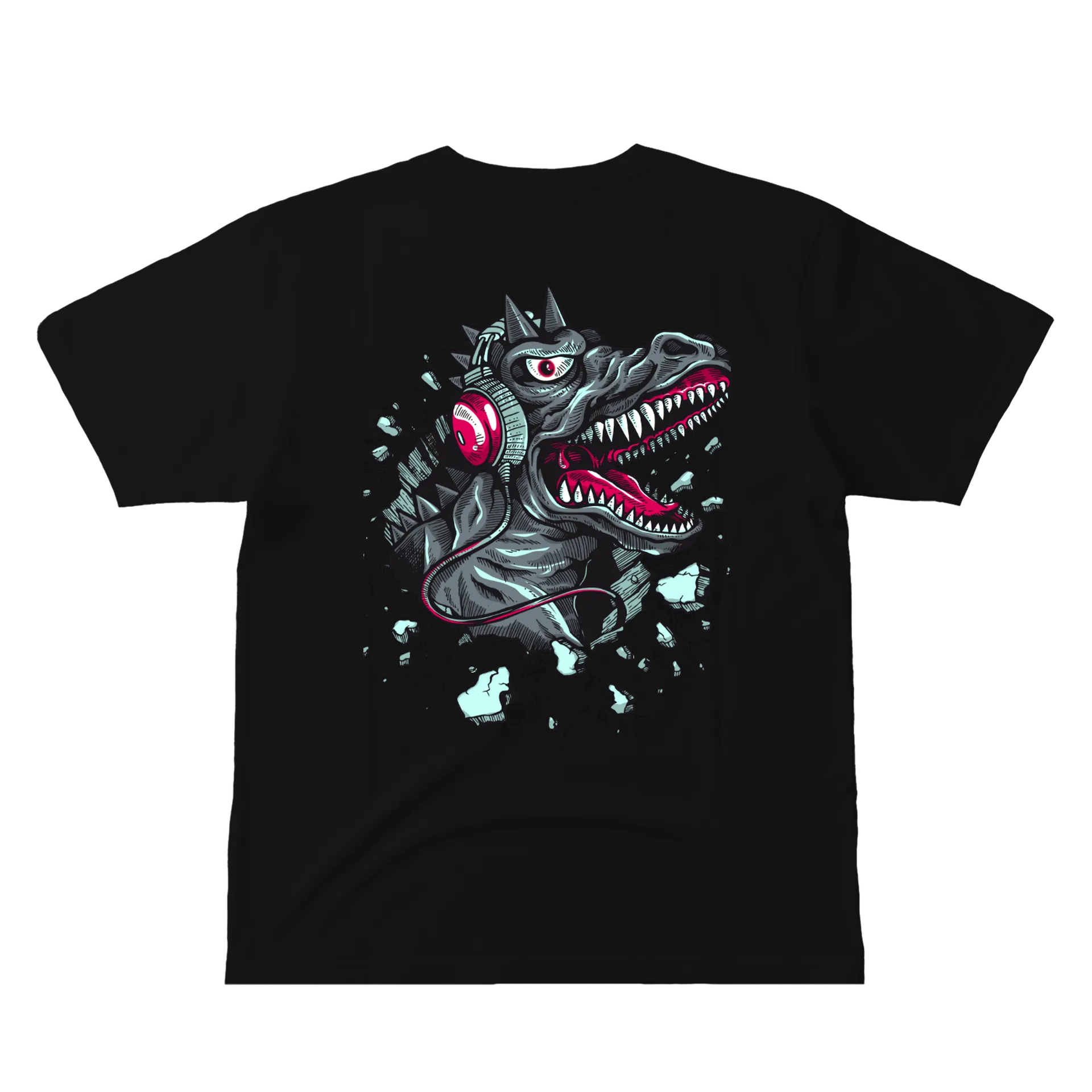 Camiseta Monstro Espacial Colorida 100% Algodão - Imagem 3