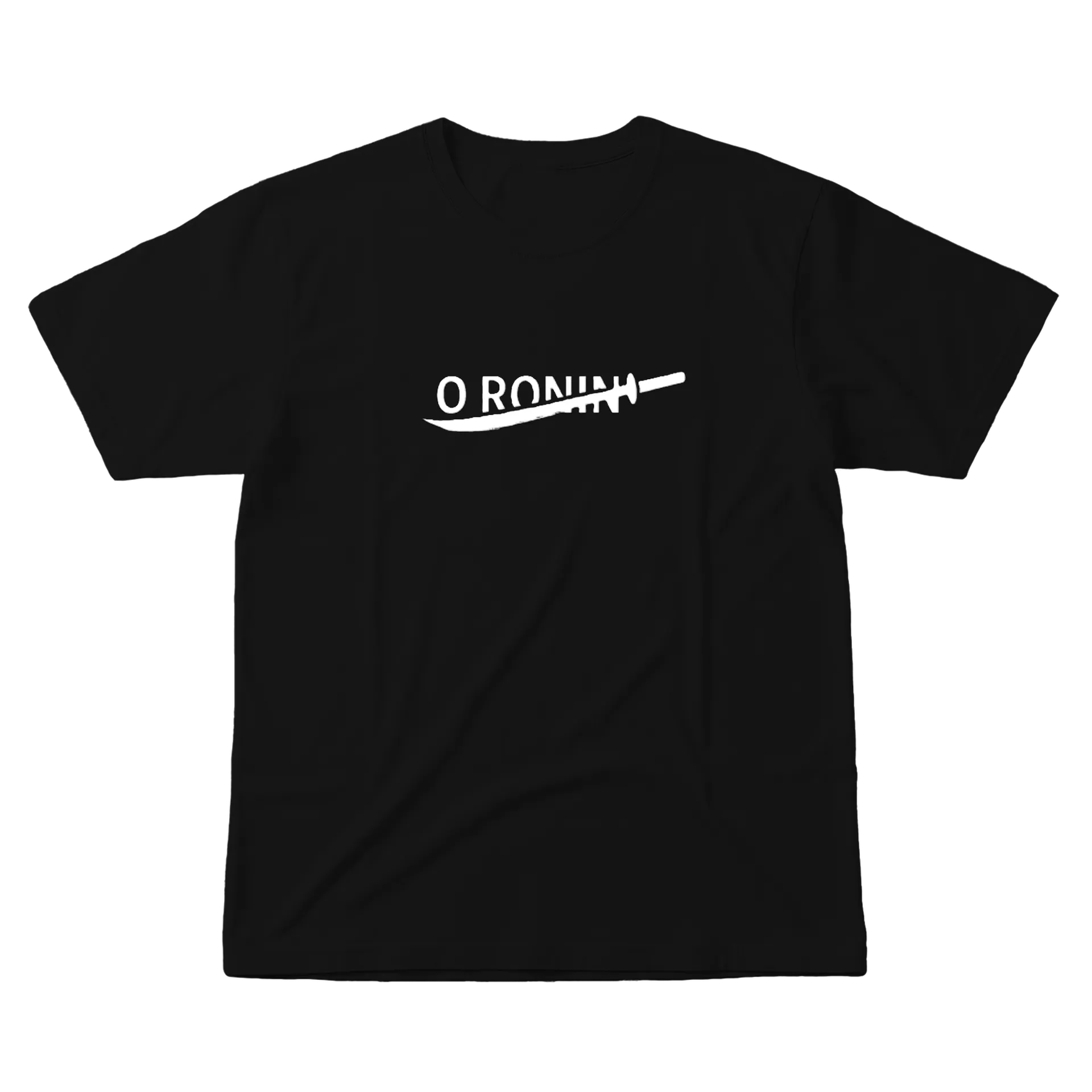 Camiseta “O Ronin + 7 Mandamentos do Parry” – Estilo Samurai - Imagem 1