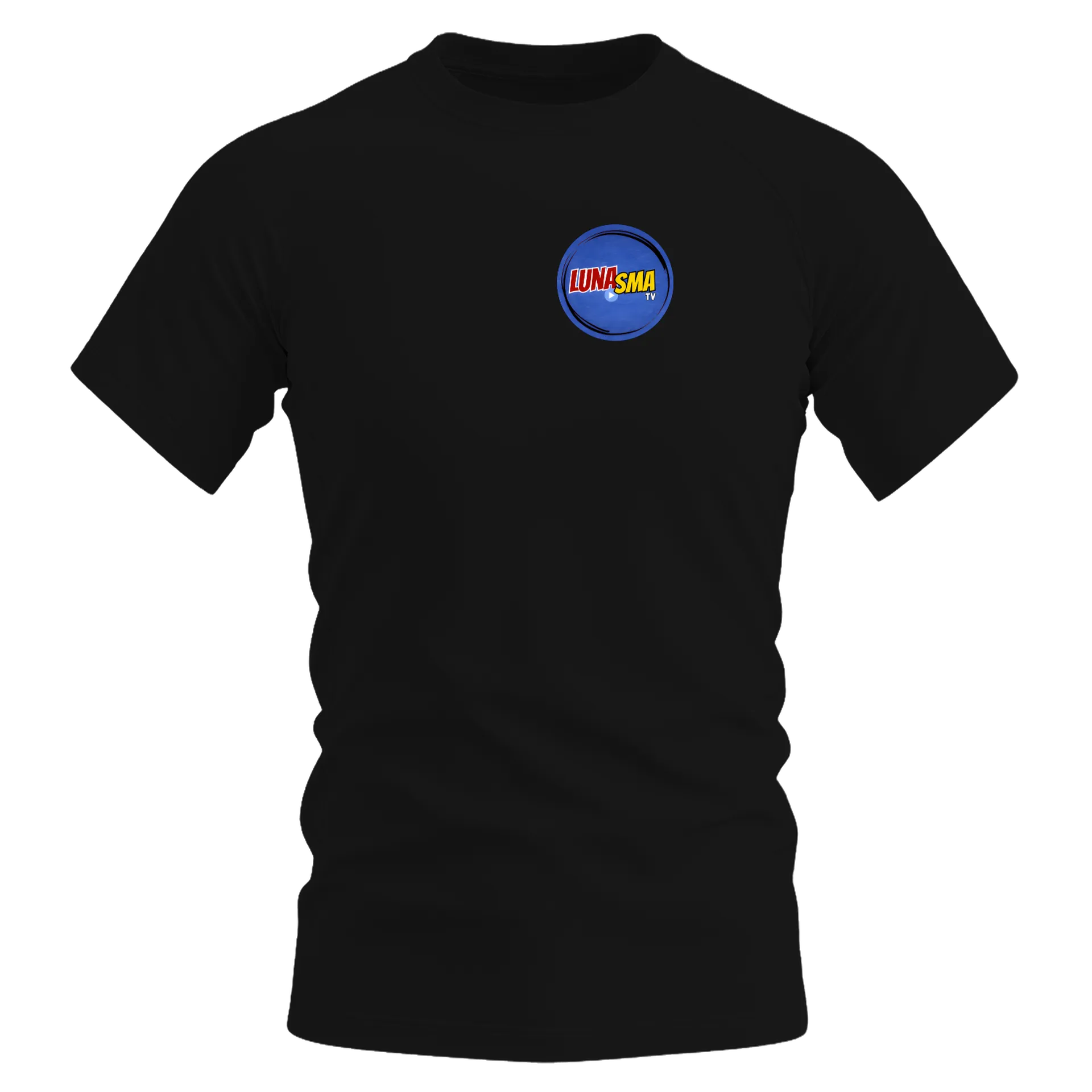 Camiseta Dry Fit Logo Lunasma TV Cinema Colorido Poliéster - Imagem 1