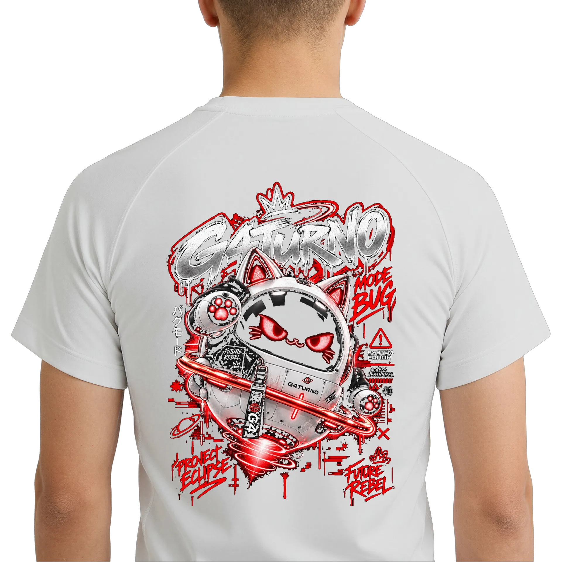 Camiseta Dry Fit Arte Streamer Neon Minimalista 100% - Imagem 6