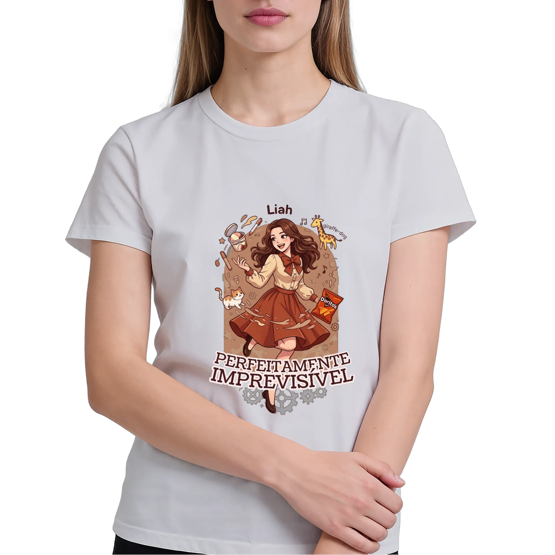 Camiseta Perfeitamente imprevisivel - Imagem 4