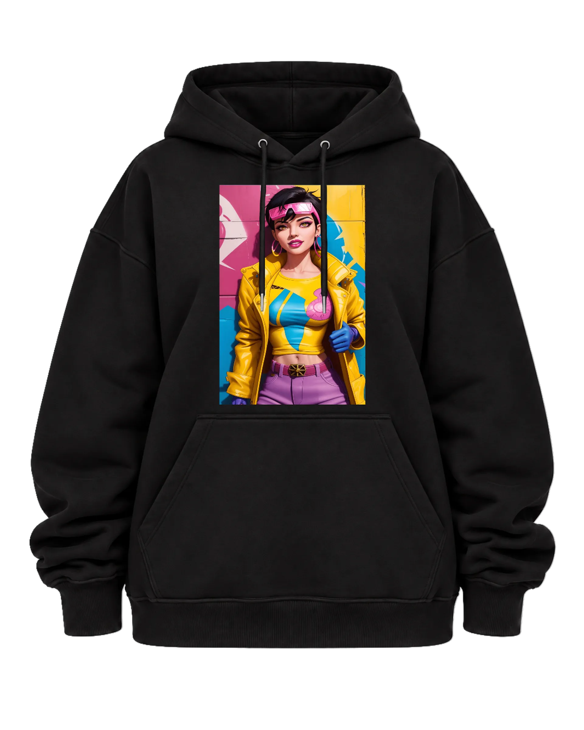 Blusa Moletom Canguru Personagem Cartoon Colorido Canguru - Imagem 5