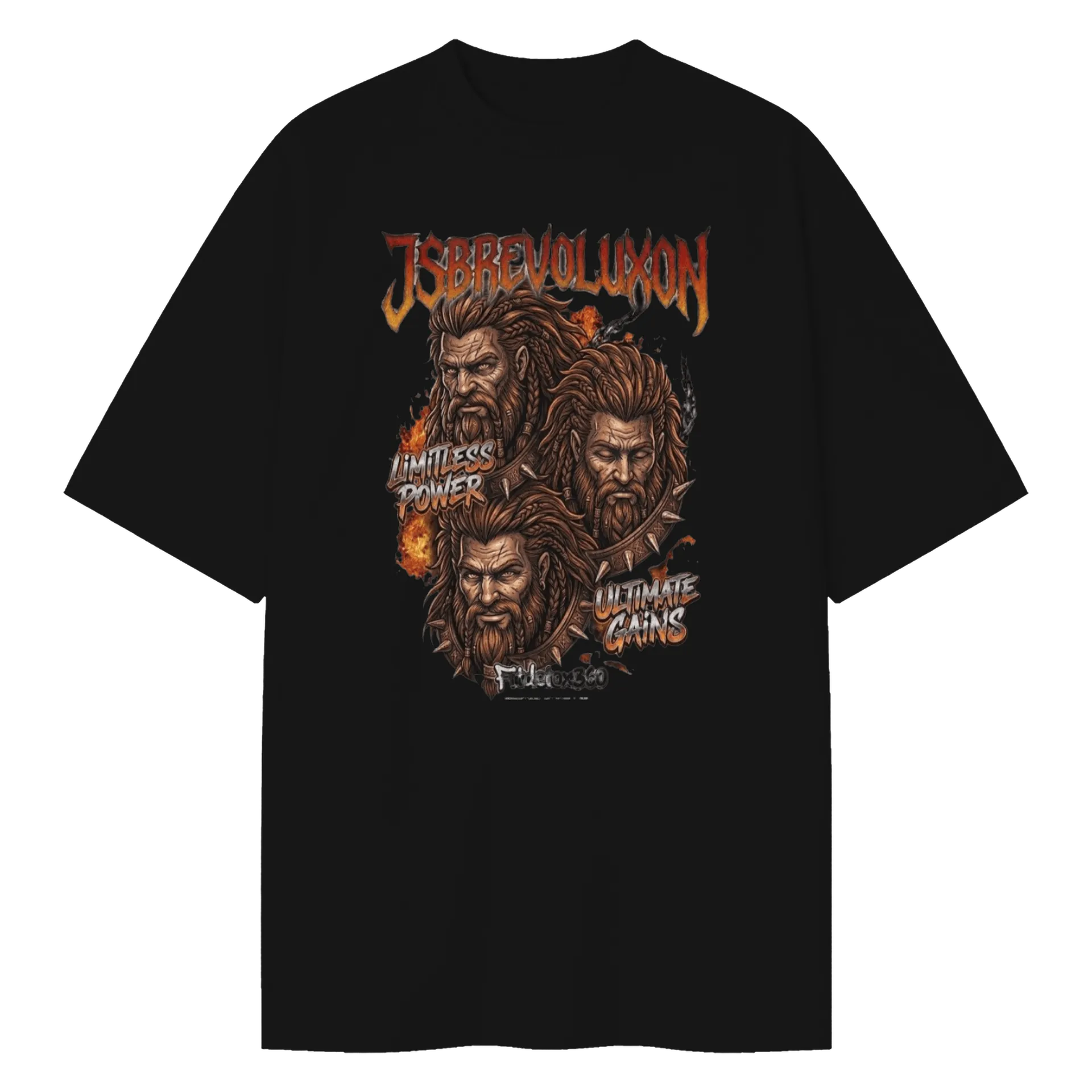 Camiseta Oversized Beast Mode JS - Imagem 1